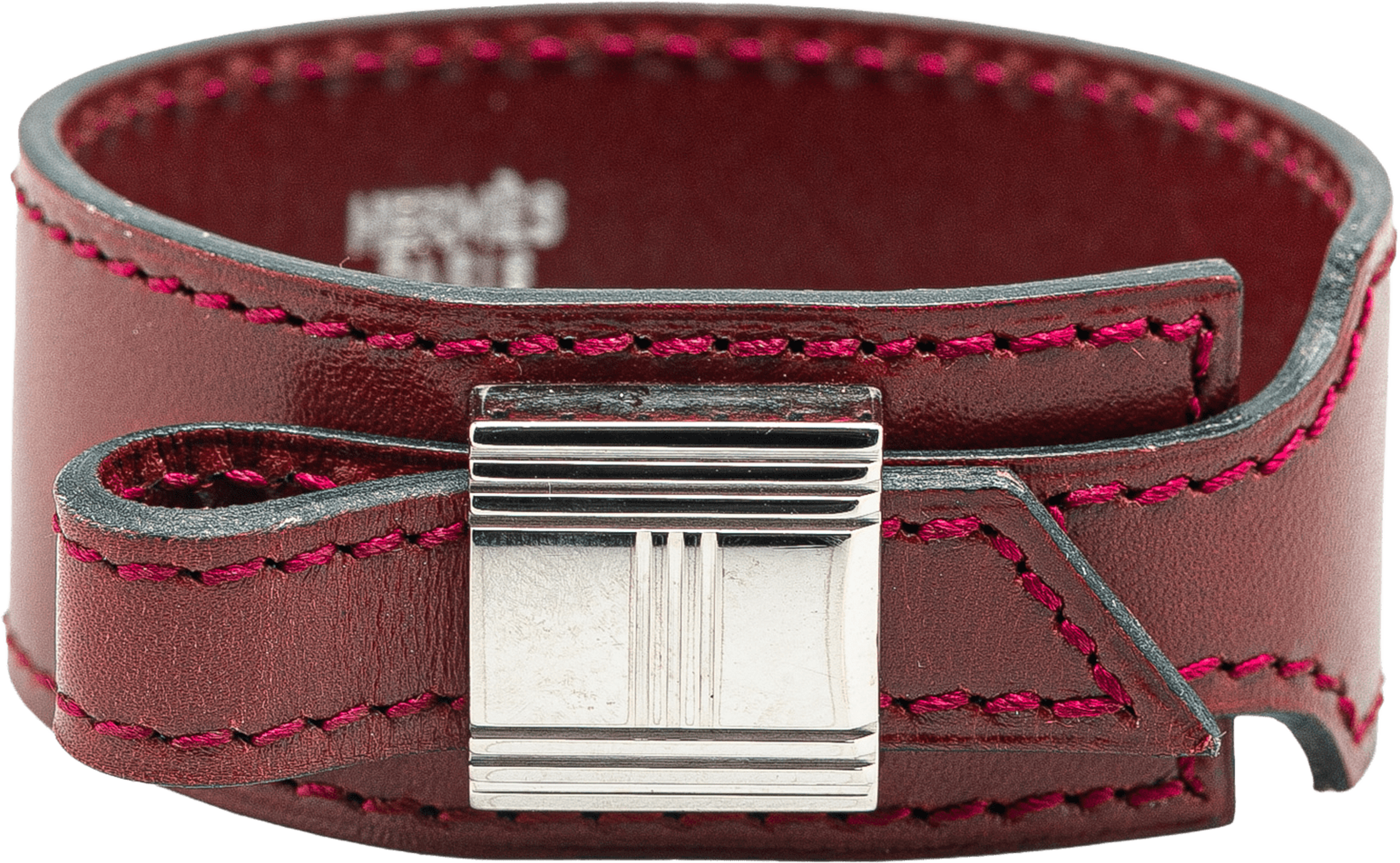 Hermès Leather Cadenas Artemis Bracelet M
