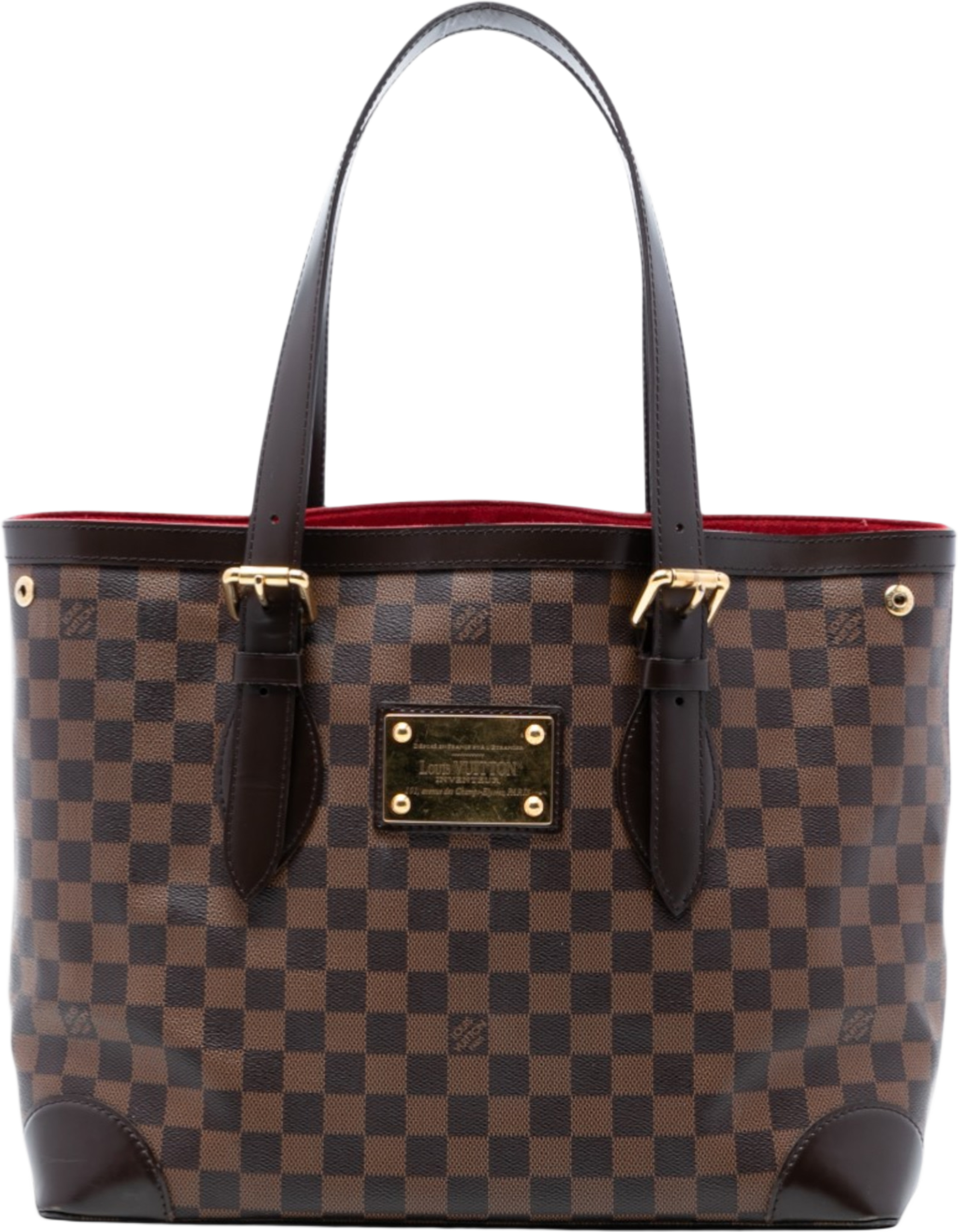 Louis Vuitton Damier Ebene Hampstead Mm, från Luxclusif, i färgen brown. Klicka för att öppna bilden i stort format