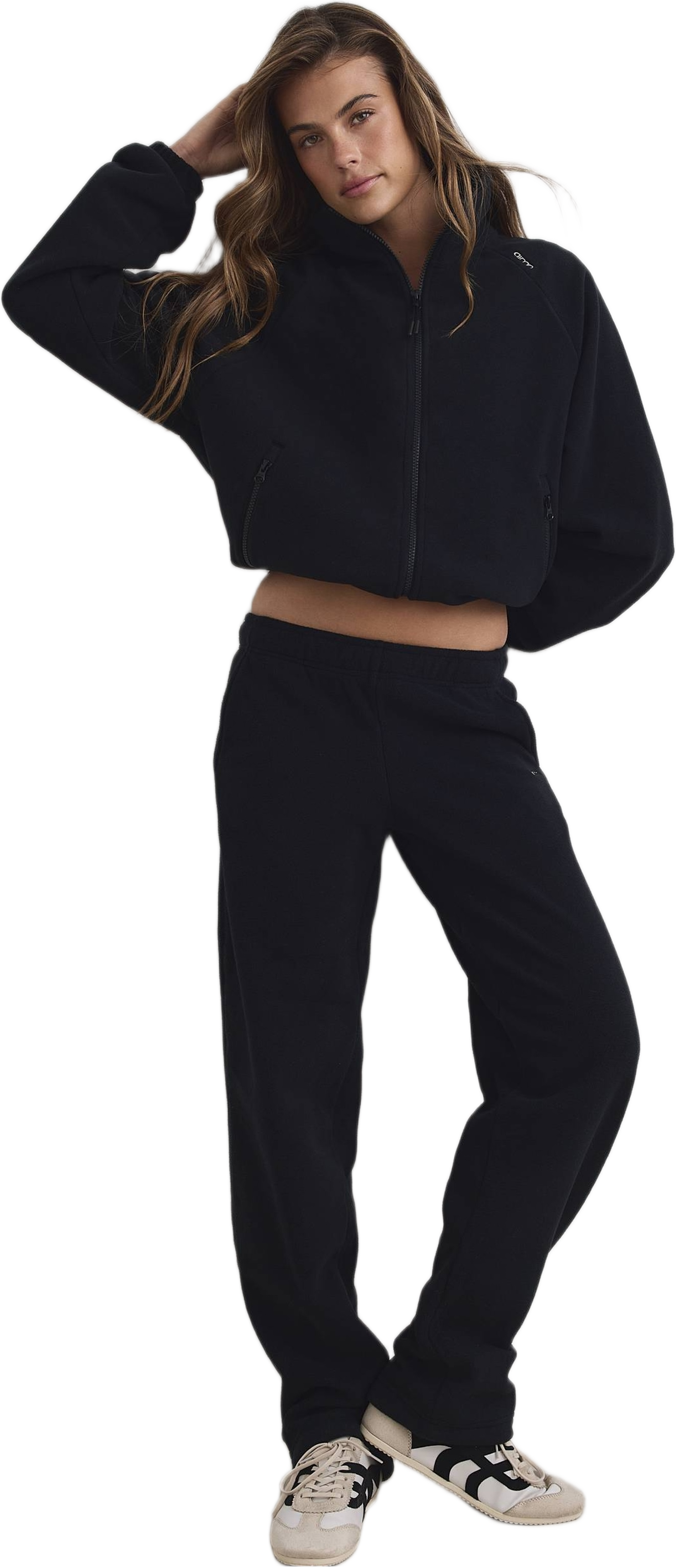 Fleece Pants, från aim'n, i färgen black. Klicka för att öppna bilden i stort format