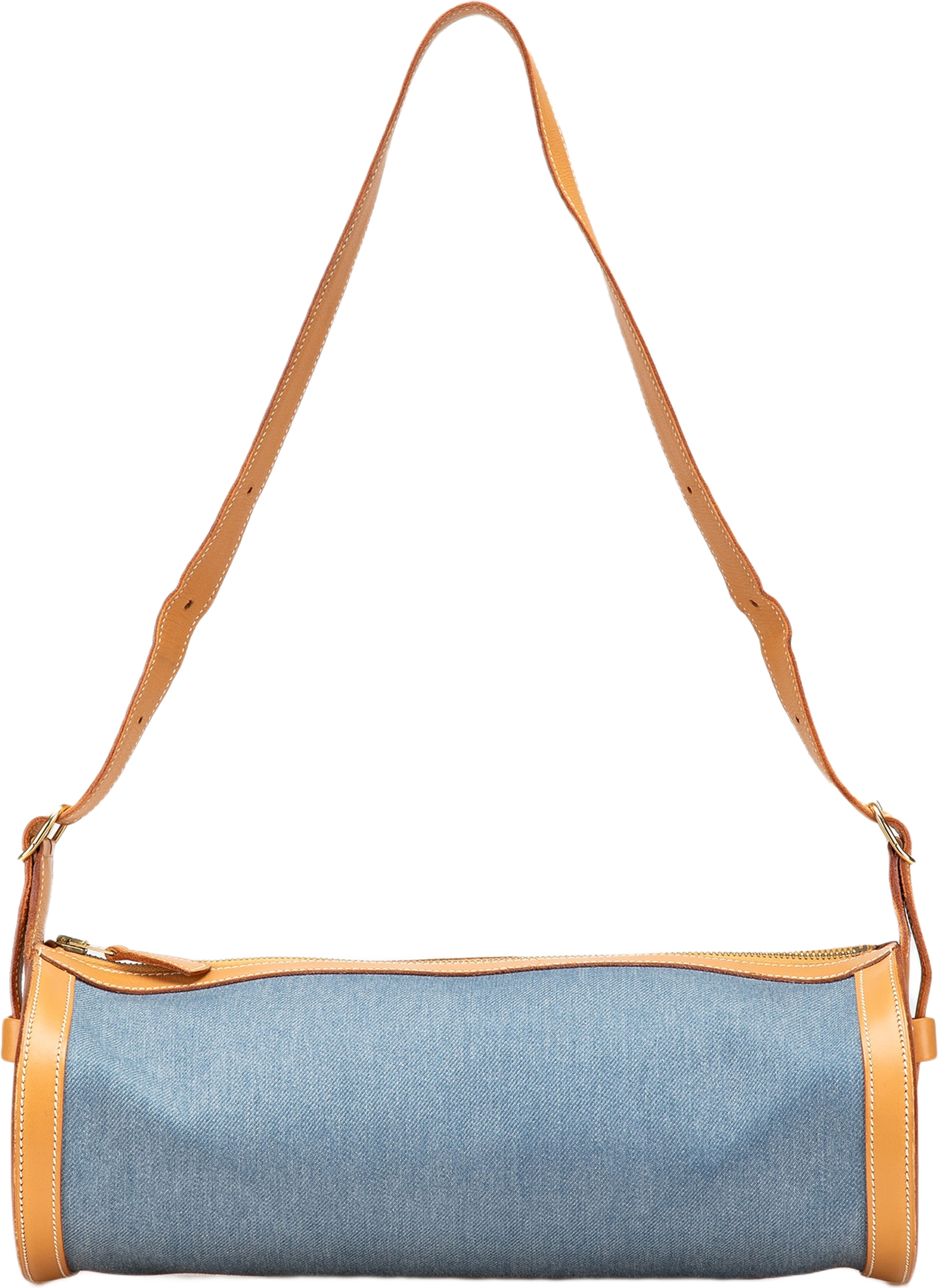 Hermès Denim And Calfskin Sac Doremi 33, från Luxclusif, i färgen denim. Klicka för att öppna bilden i stort format