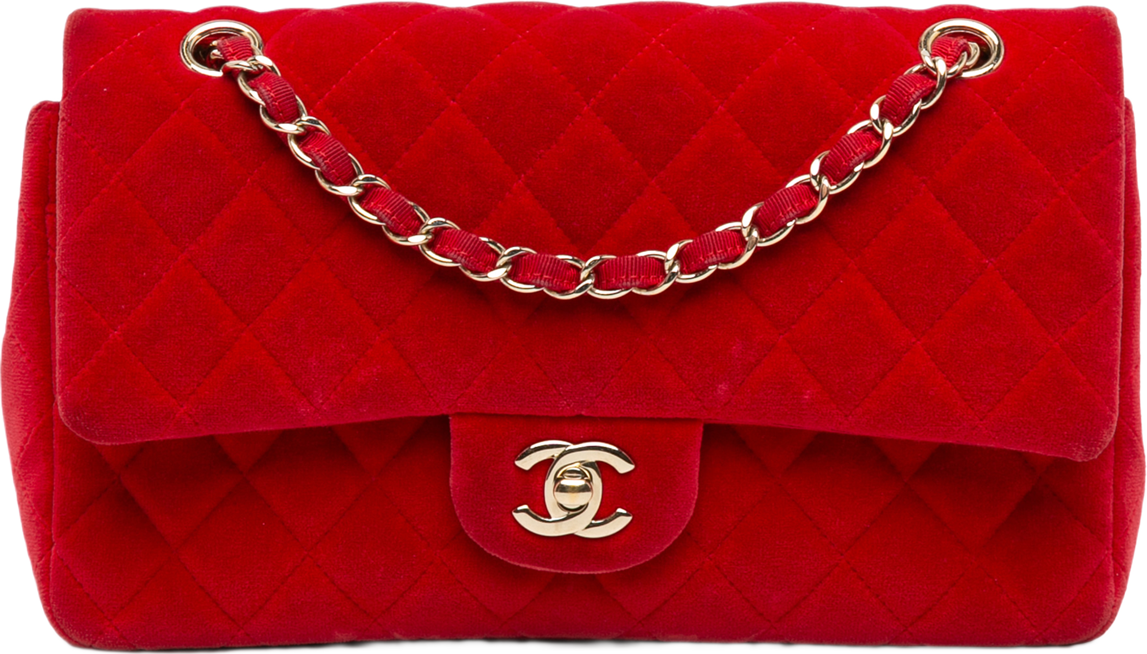 Chanel Medium Classic Velvet Double Flap