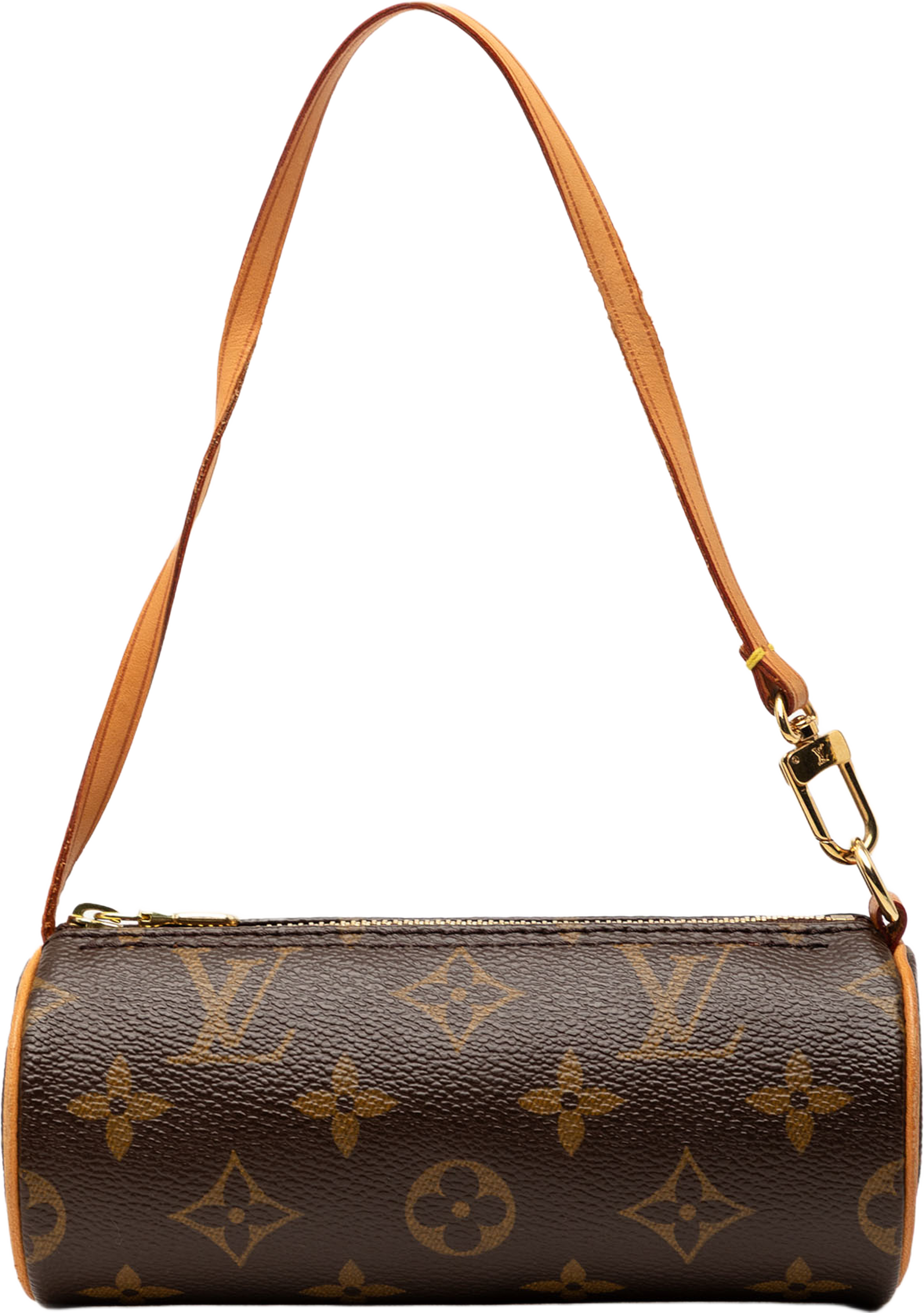 Louis Vuitton Monogram Papillon Pochette, från Luxclusif, i färgen brown. Klicka för att öppna bilden i stort format