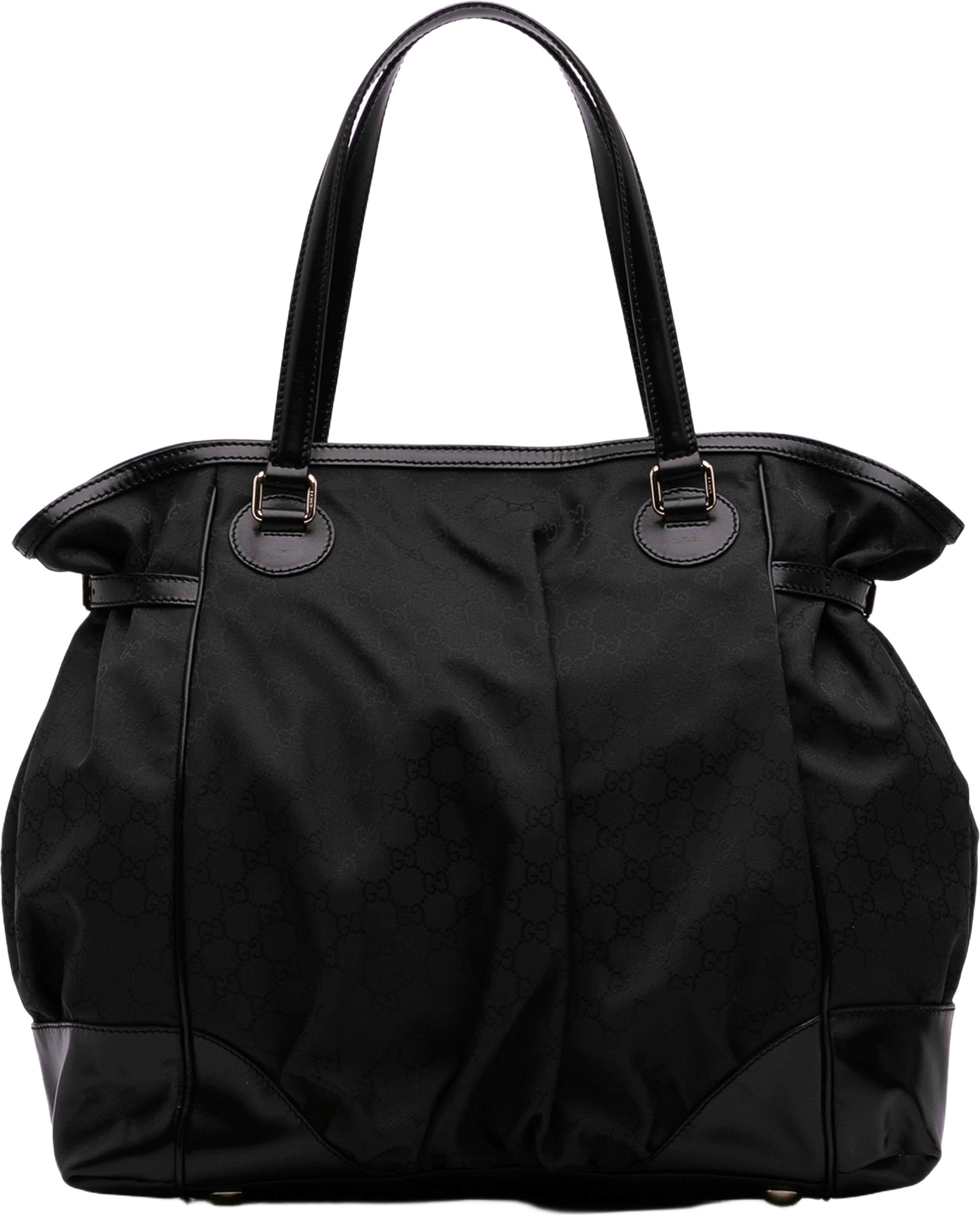 Gucci Gg Nylon Full Moon Tote, från Luxclusif, i färgen black. Klicka för att öppna bilden i stort format