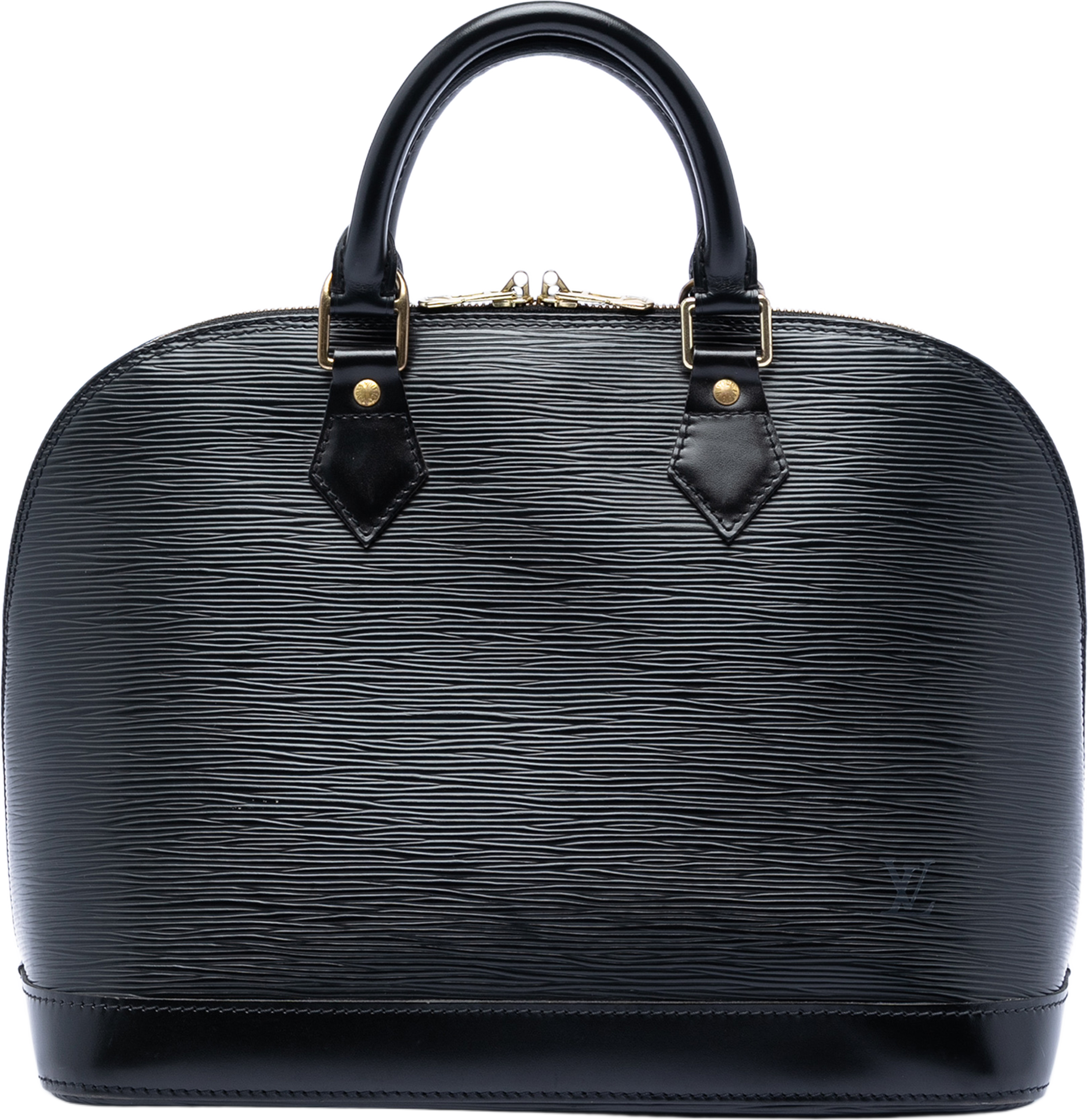 Louis Vuitton Epi Alma Pm, från Luxclusif, i färgen black. Klicka för att öppna bilden i stort format