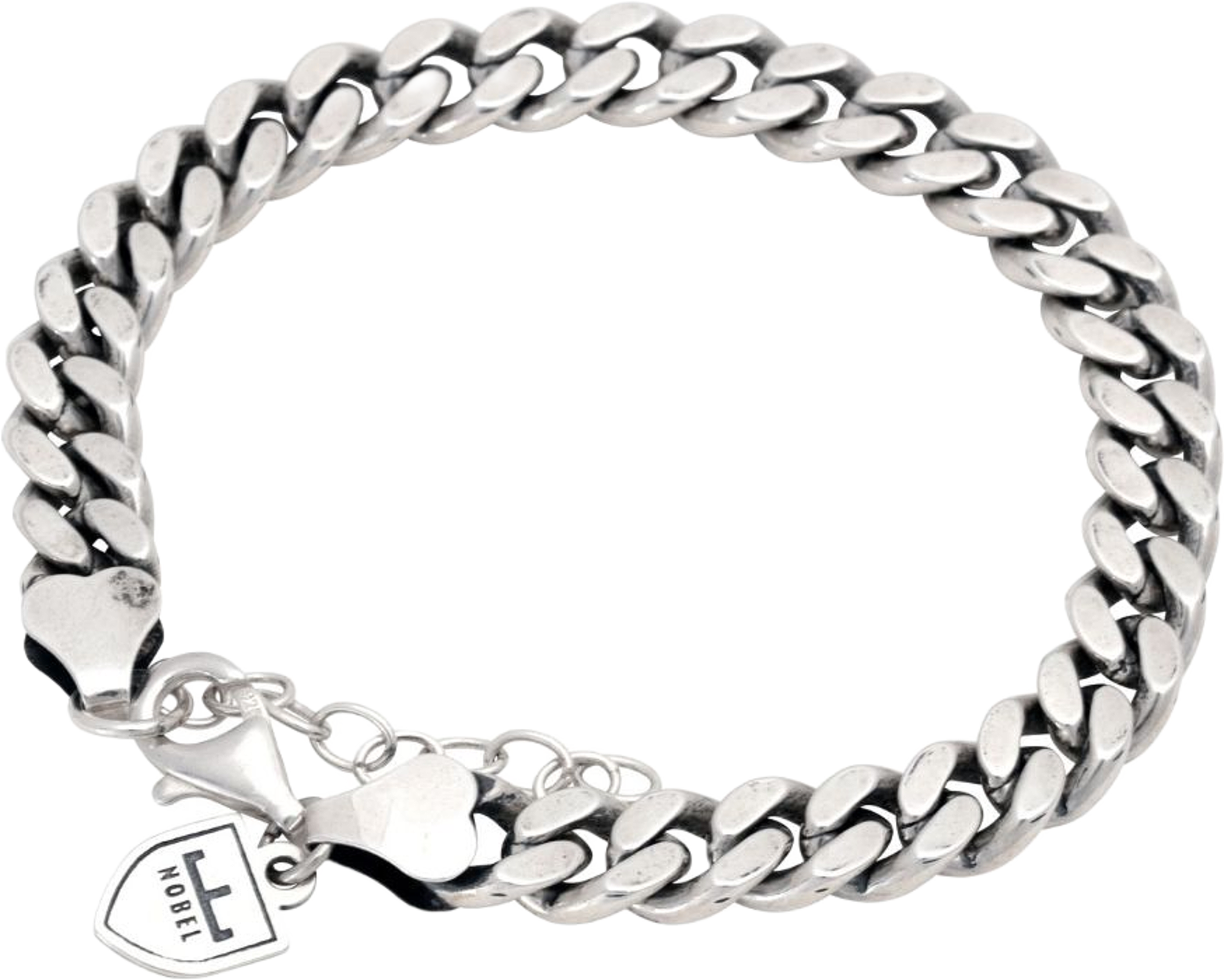 Silverarmband | Pansar 8 Mm | Nobel By Billgren