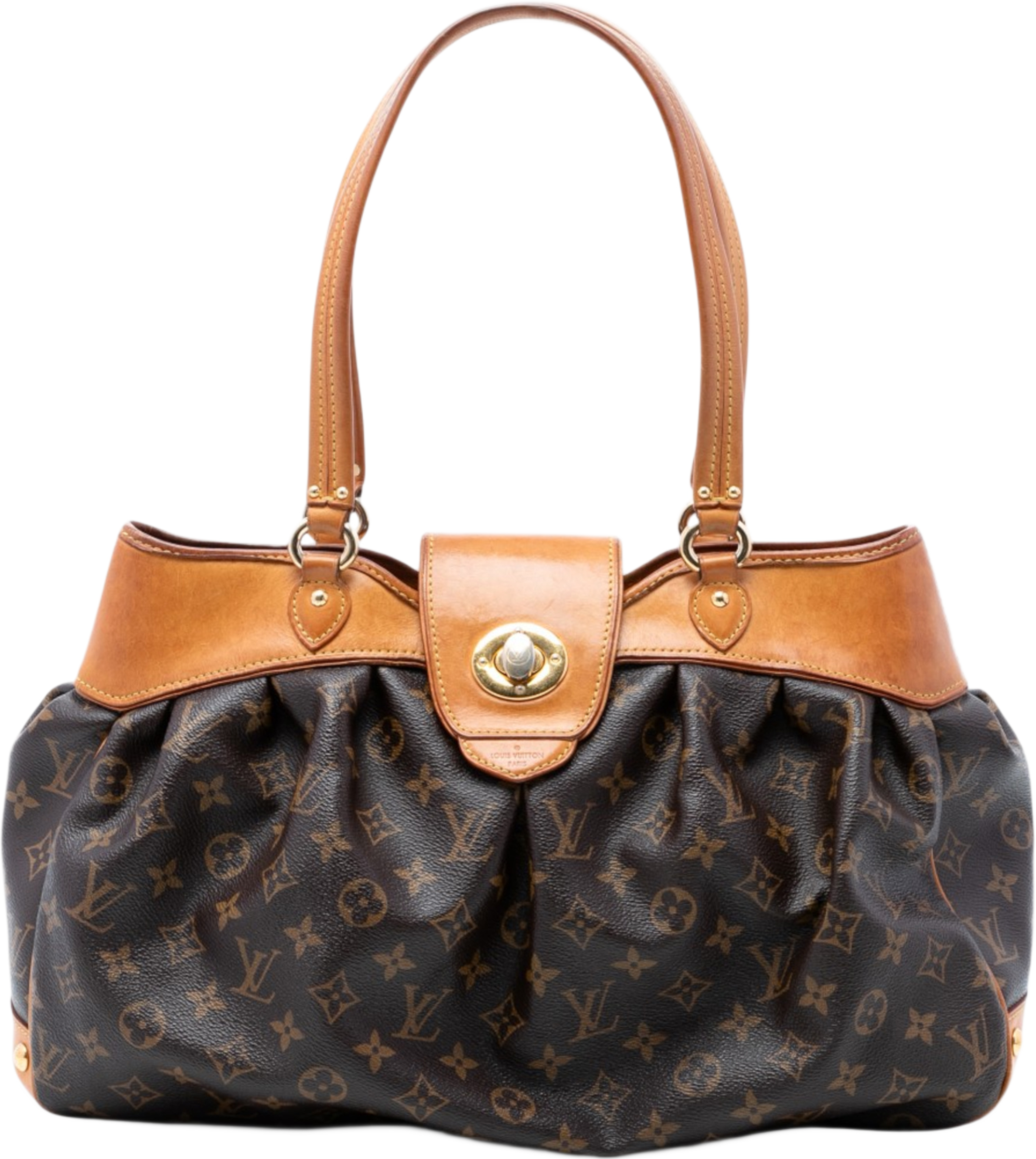 Louis Vuitton Monogram Boetie Gm, från Luxclusif, i färgen brown. Klicka för att öppna bilden i stort format