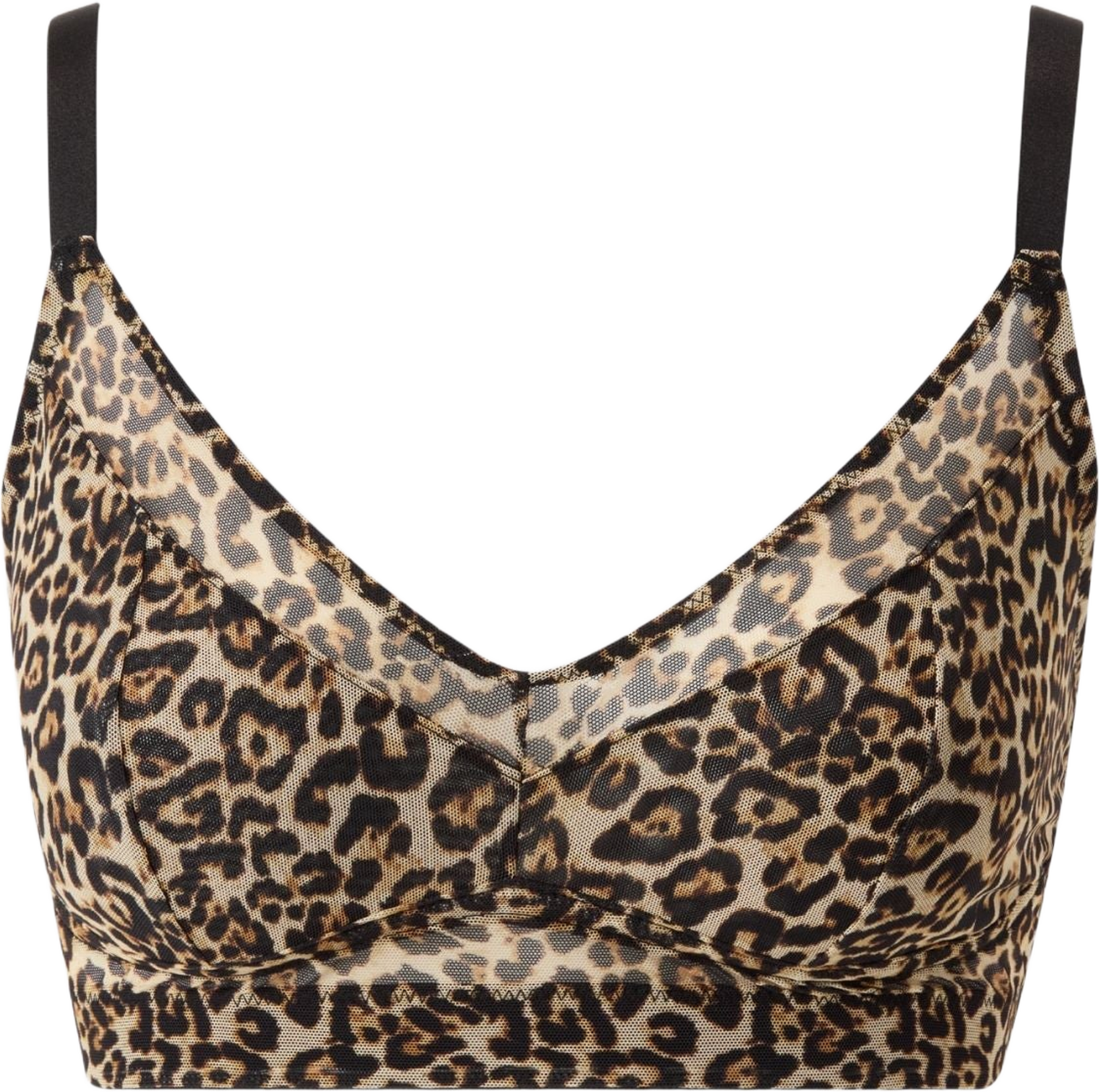 Mesh Support Bra, från Understatement, i färgen leopard. Klicka för att öppna bilden i stort format