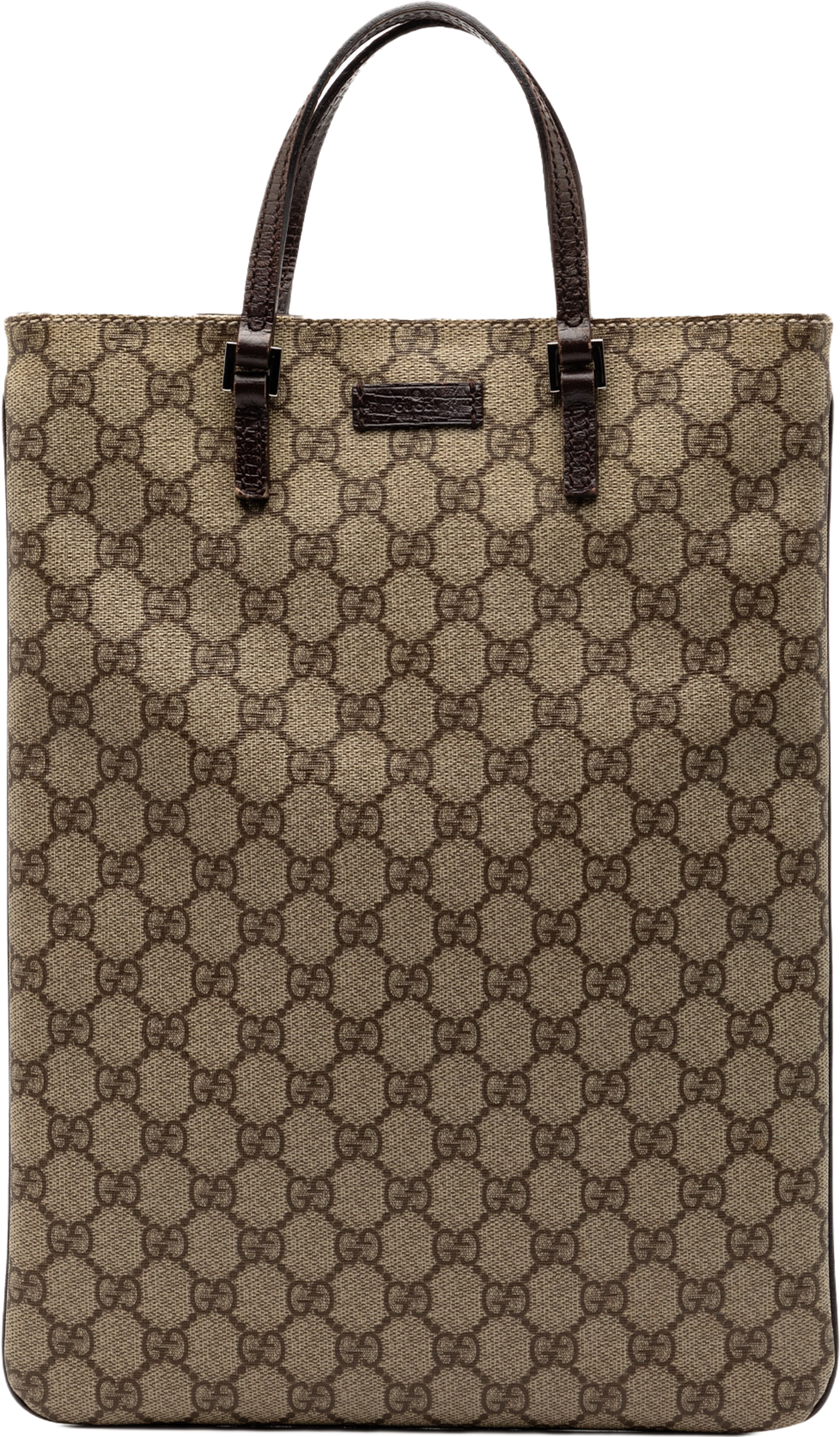 Gucci Gg Supreme Tote, från Luxclusif, i färgen beige. Klicka för att öppna bilden i stort format