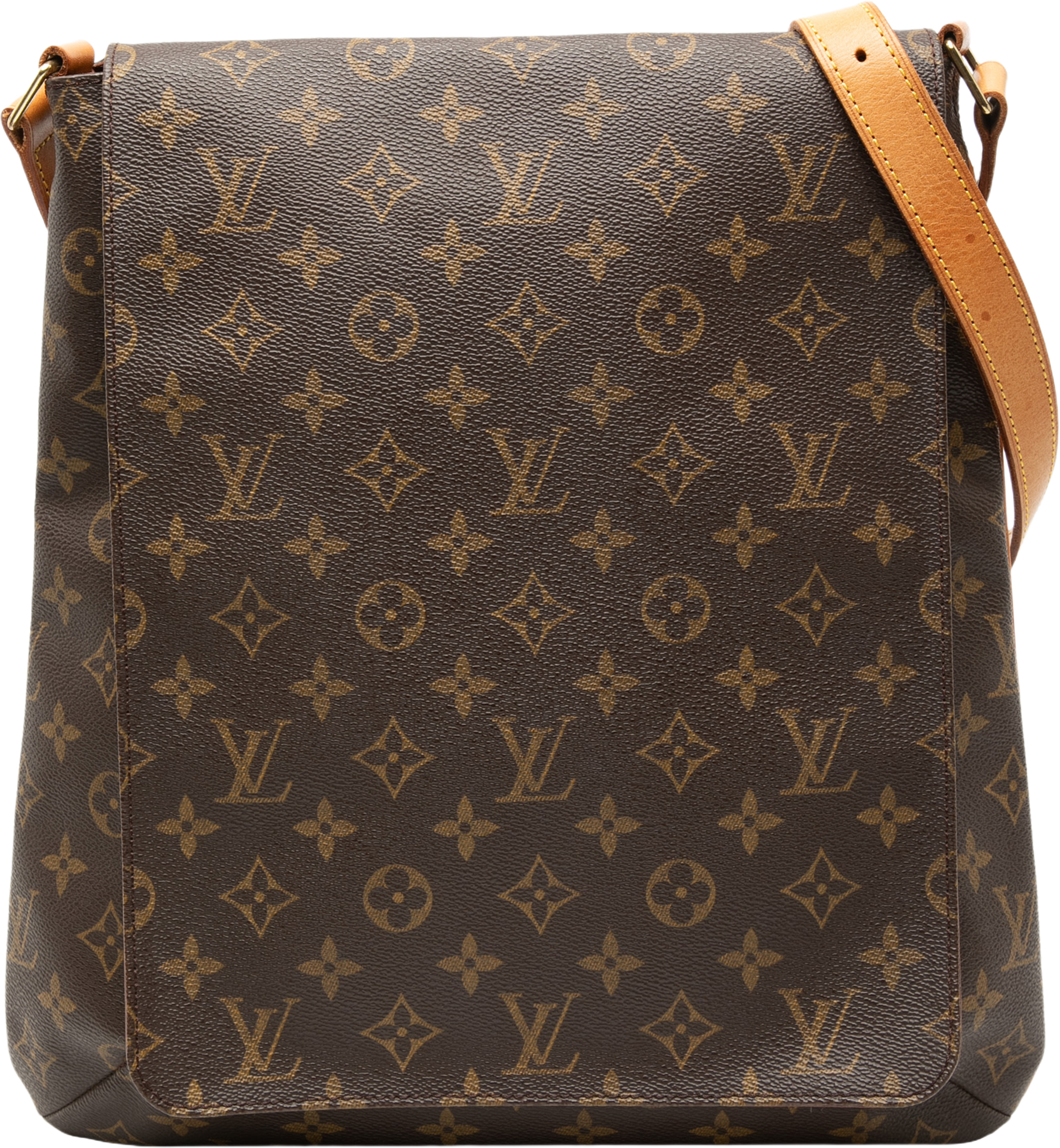 Louis Vuitton Monogram Musette Salsa Gm, från Luxclusif, i färgen brown. Klicka för att öppna bilden i stort format