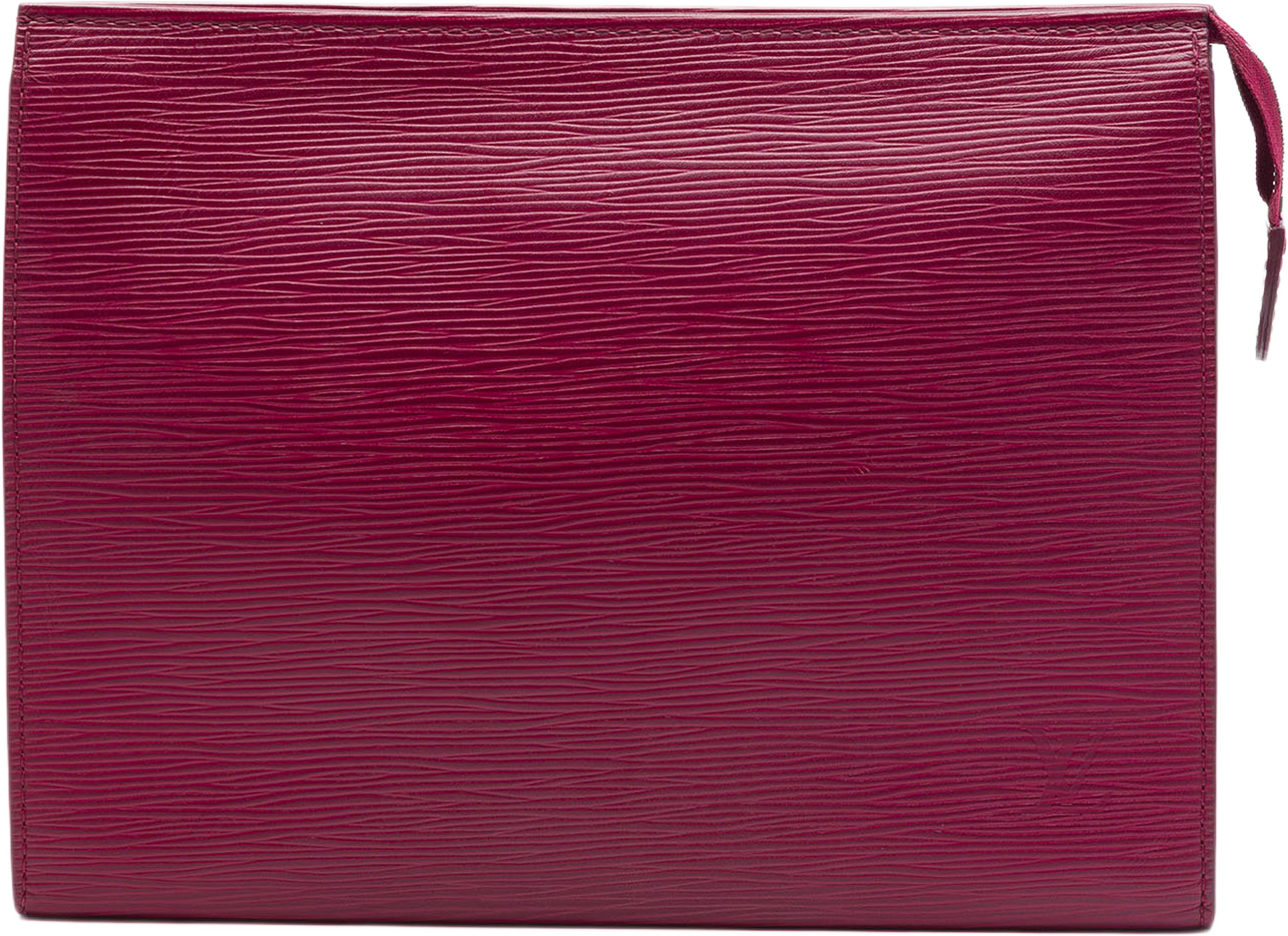 Louis Vuitton Epi Toiletry Pouch 26, från Luxclusif, i färgen rosa. Klicka för att öppna bilden i stort format