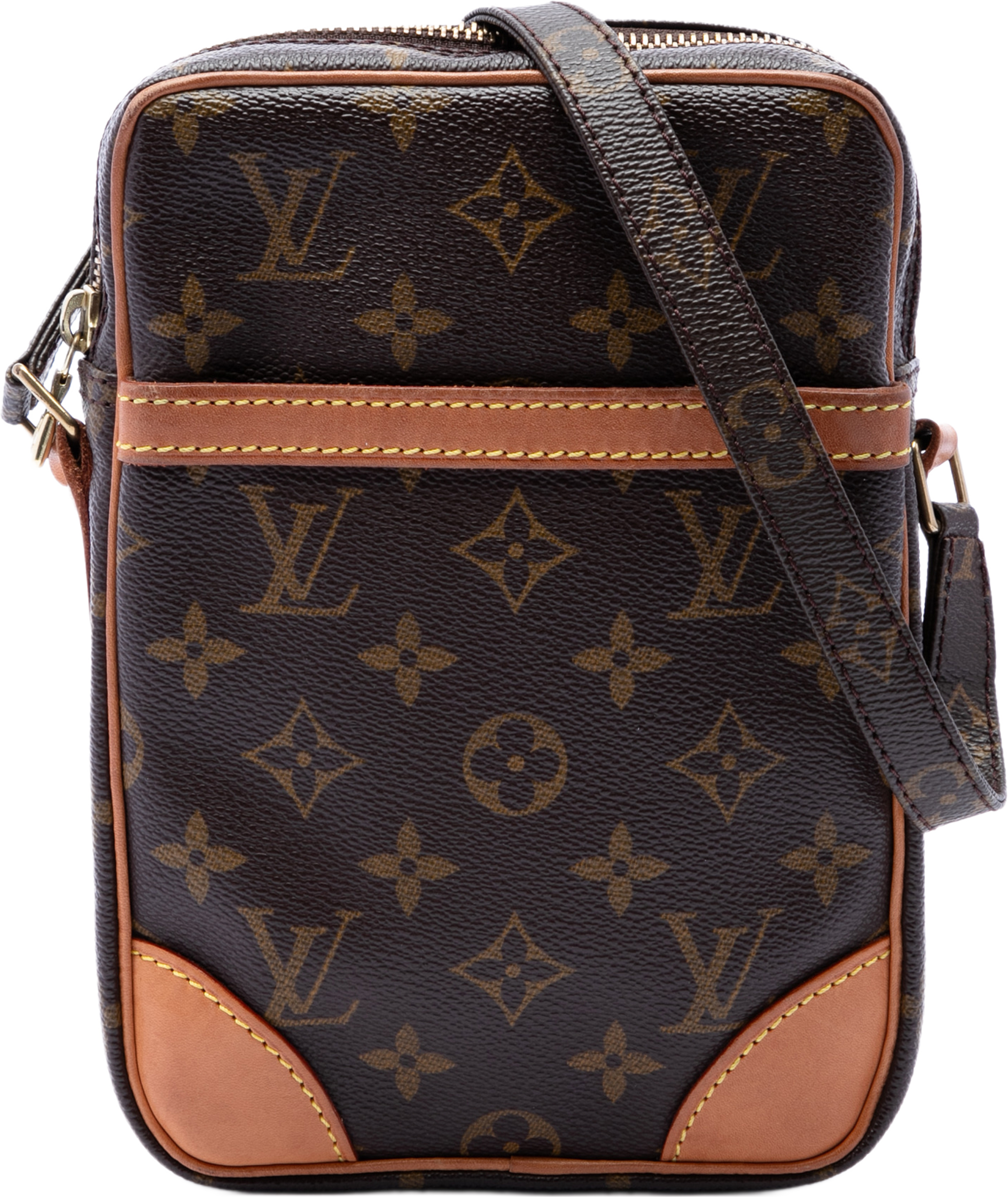 Louis Vuitton Monogram Danube, från Luxclusif, i färgen brun. Klicka för att öppna bilden i stort format