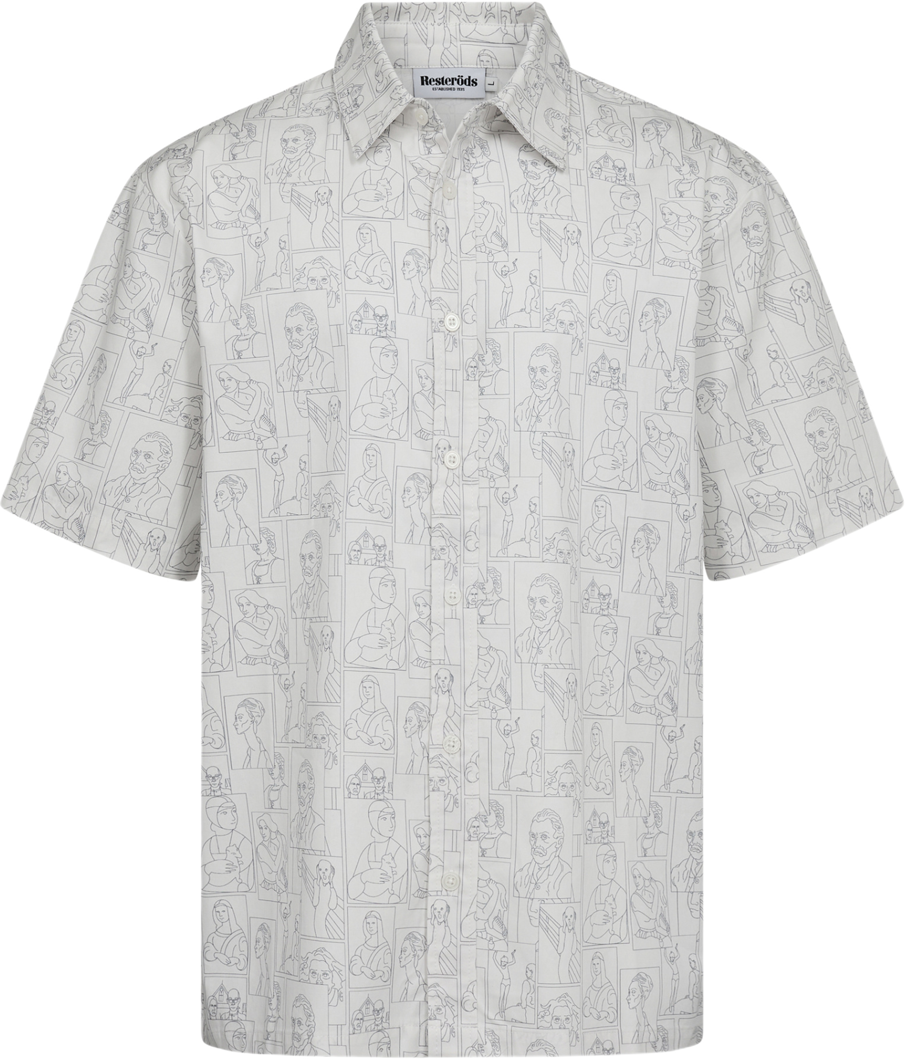 Ron Shirt Kortärmad 100% Bomull