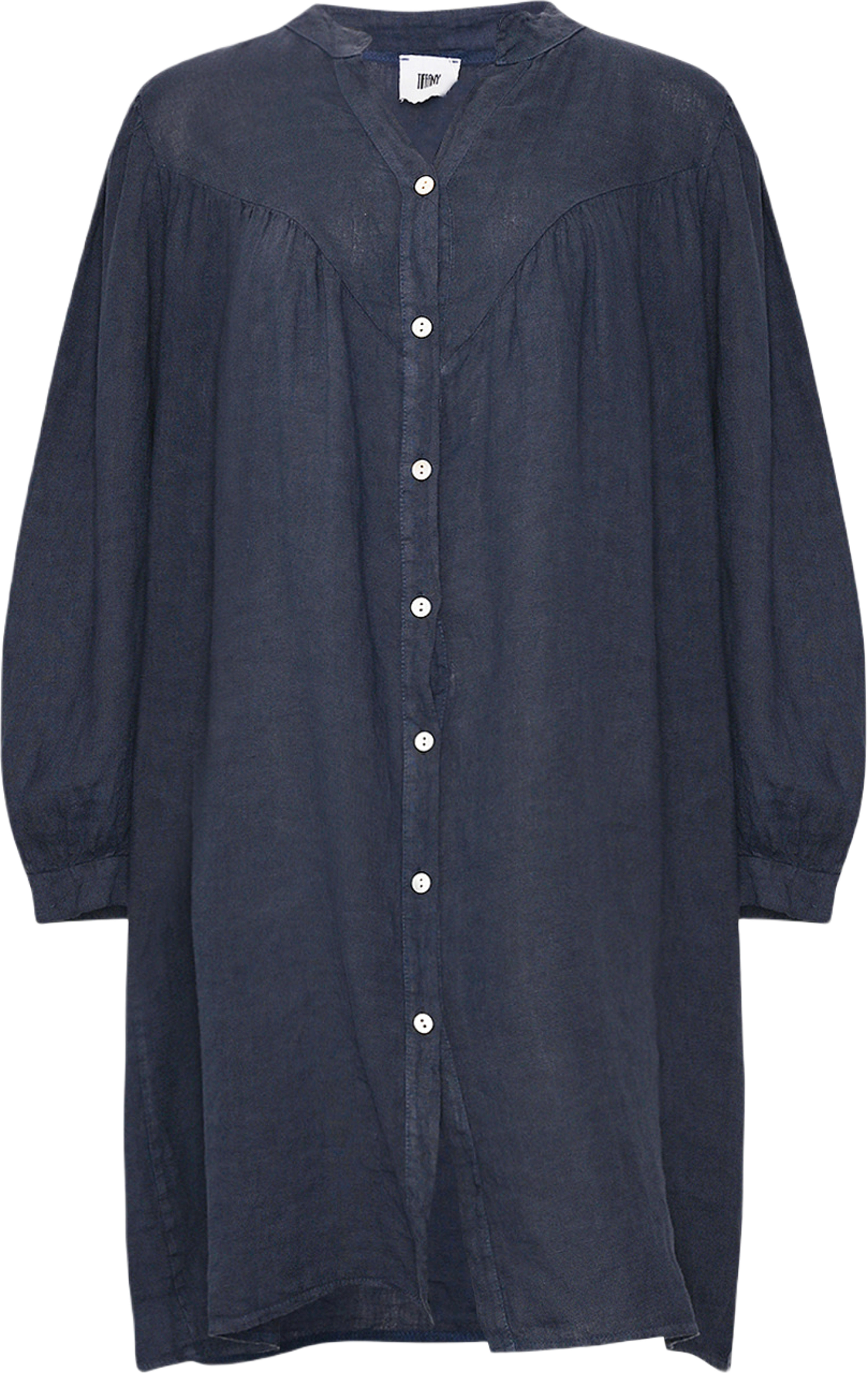 Ivana, Dress, Linen - Navy