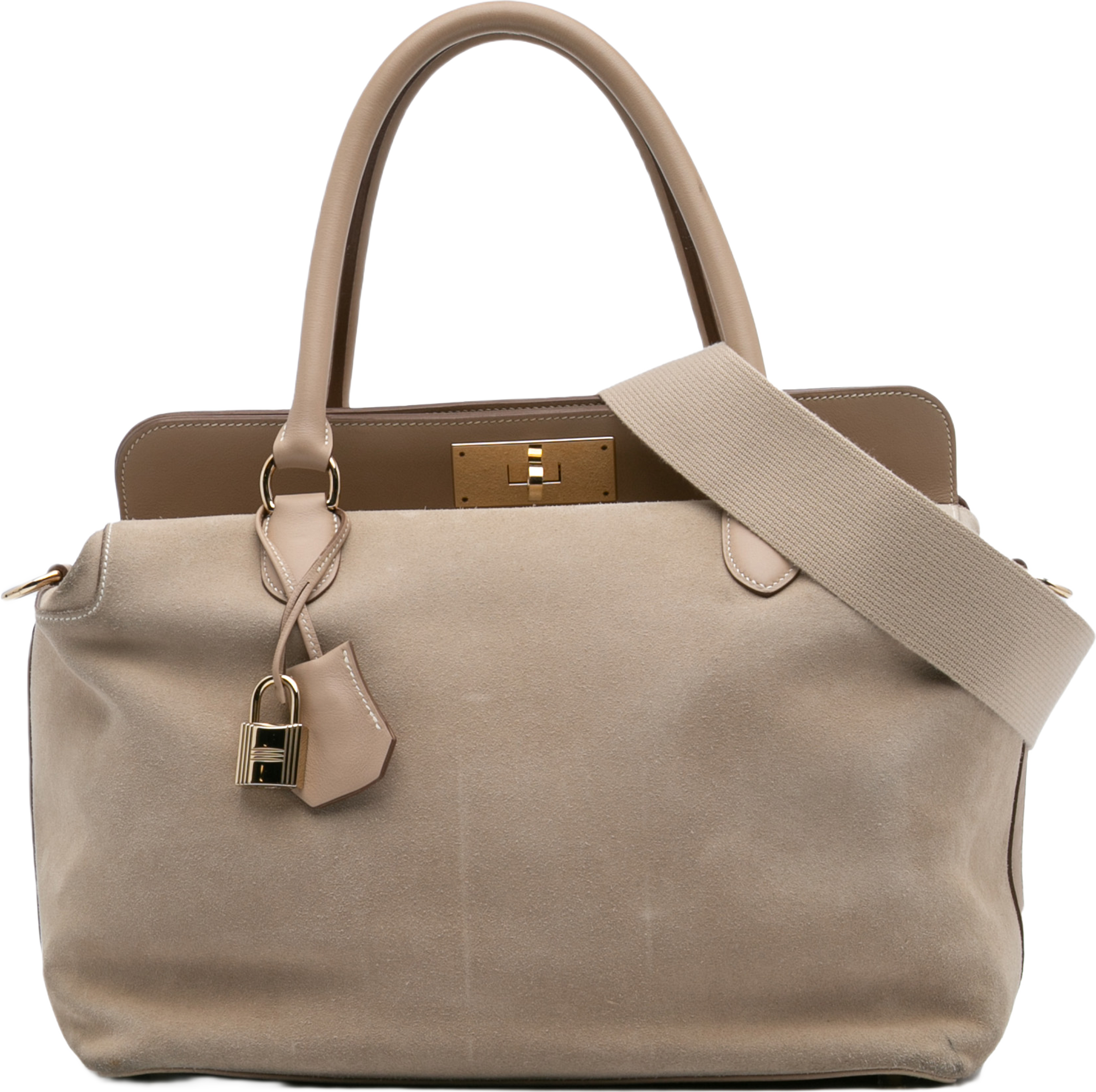 Hermès Veau Grizzly And Swift Toolbox 33