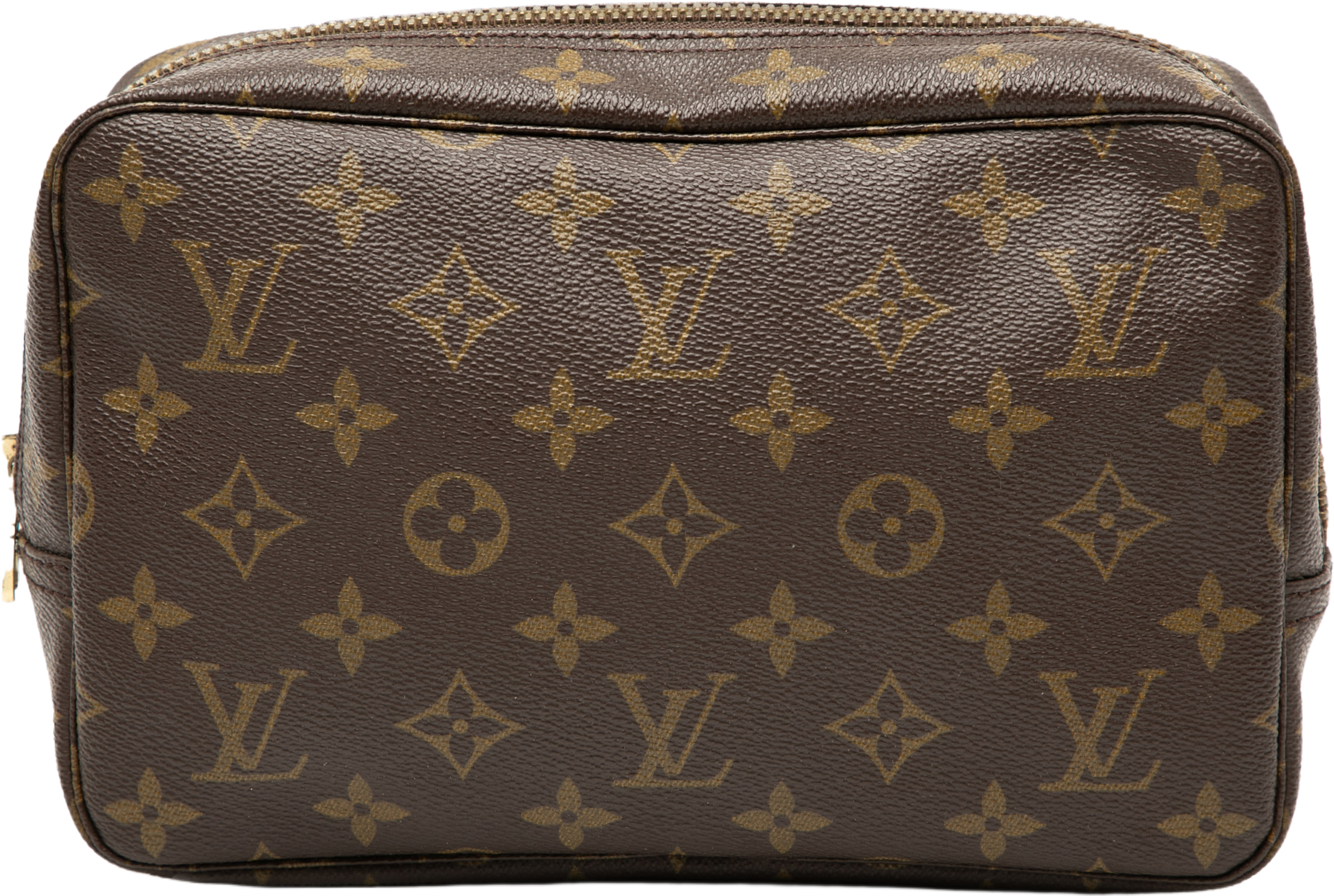 Louis Vuitton Monogram Trousse Toilette 23, från Luxclusif, i färgen brown. Klicka för att öppna bilden i stort format