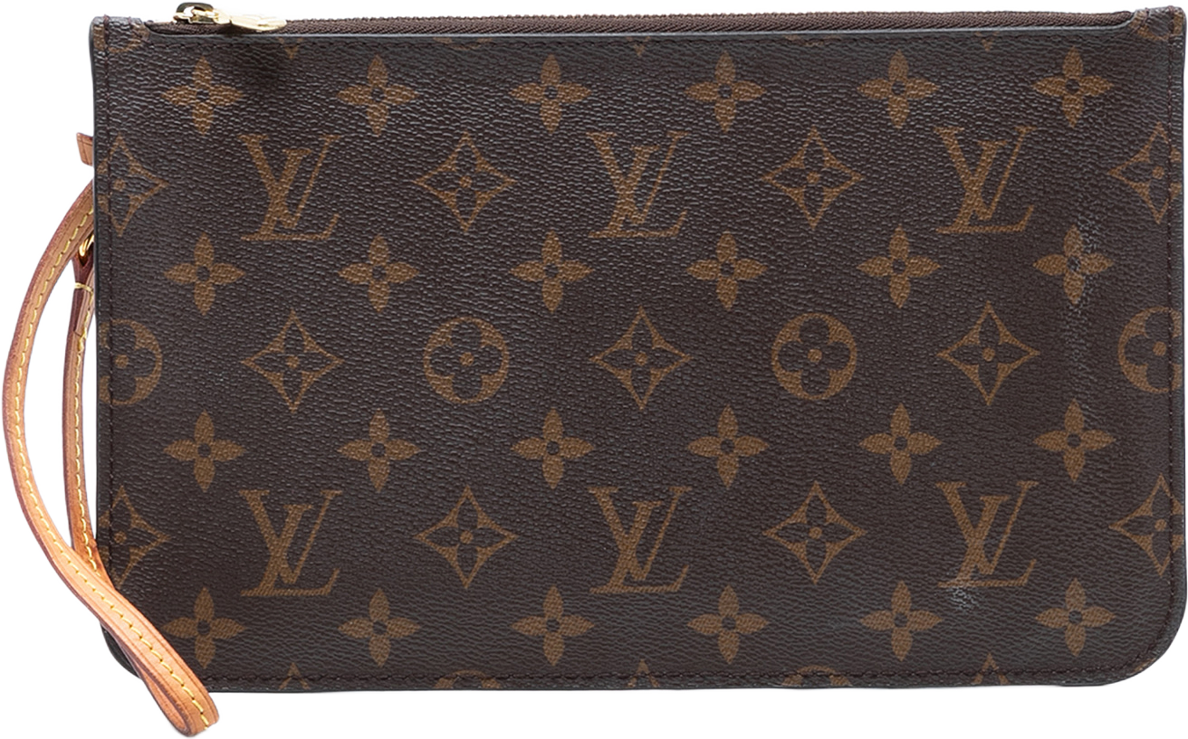 Louis Vuitton Monogram Neverfull Mm Pouch, från Luxclusif, i färgen brown. Klicka för att öppna bilden i stort format