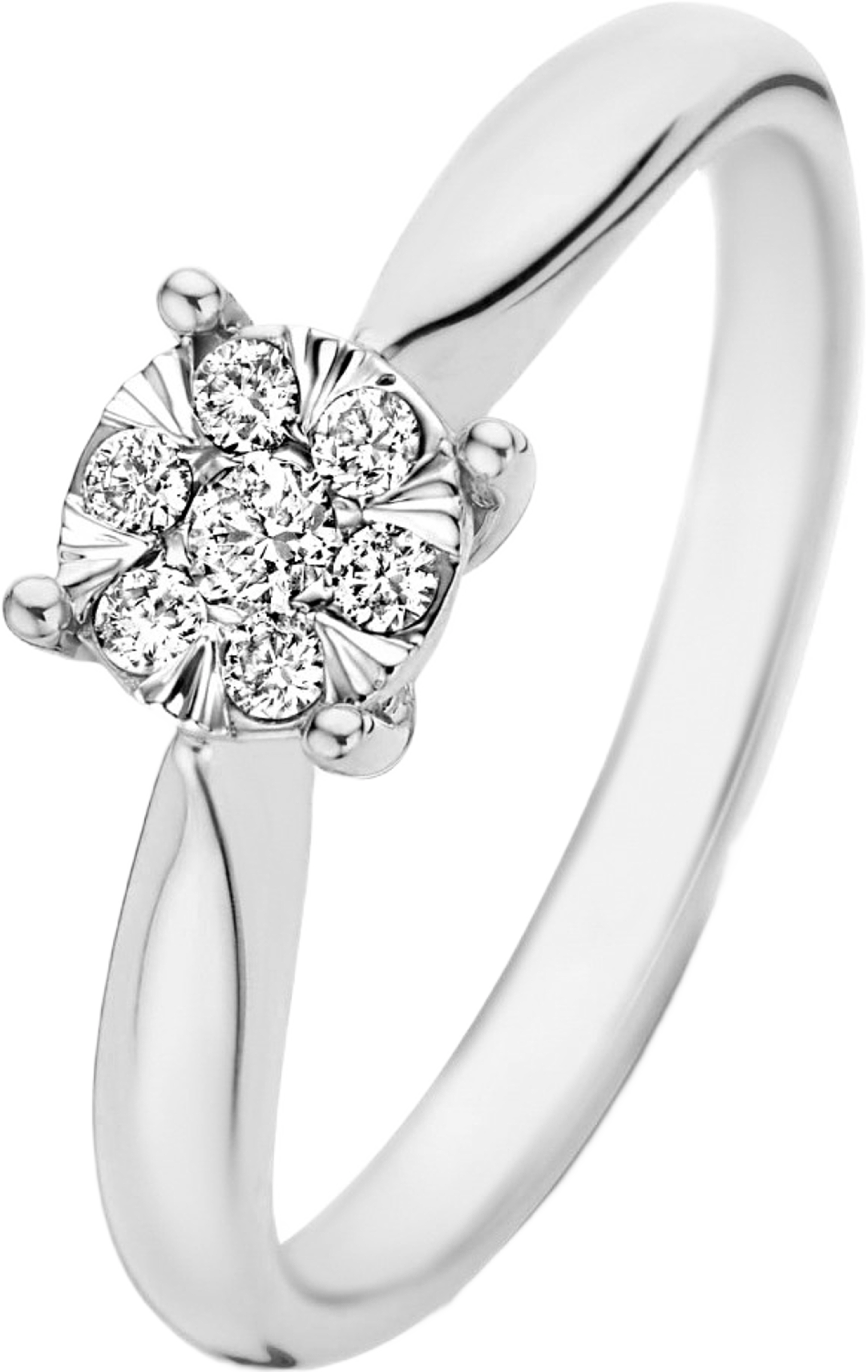 De La Paix Vitt Guld Ring