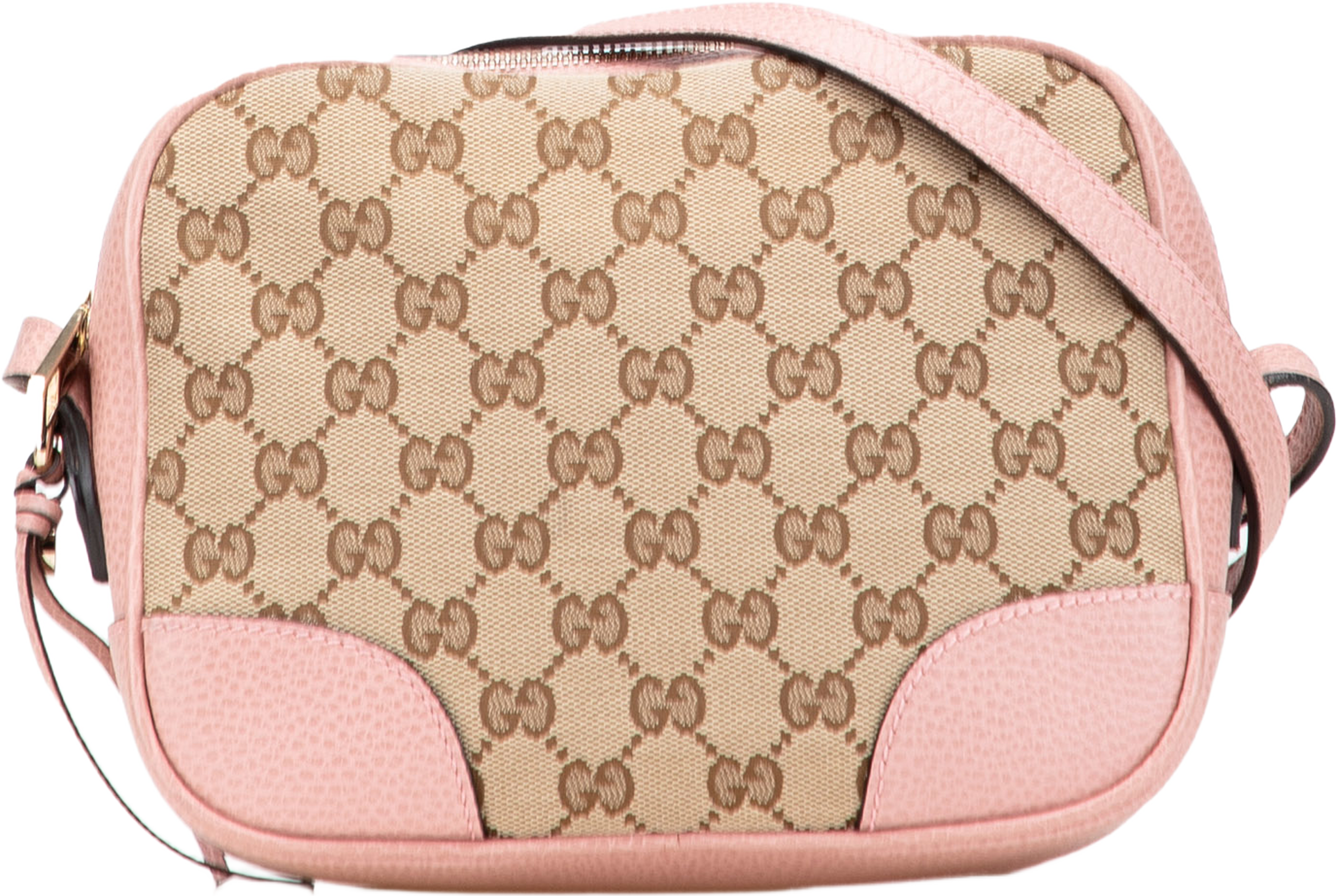 Gucci Gg Canvas Bree Crossbody, från Luxclusif, i färgen beige. Klicka för att öppna bilden i stort format