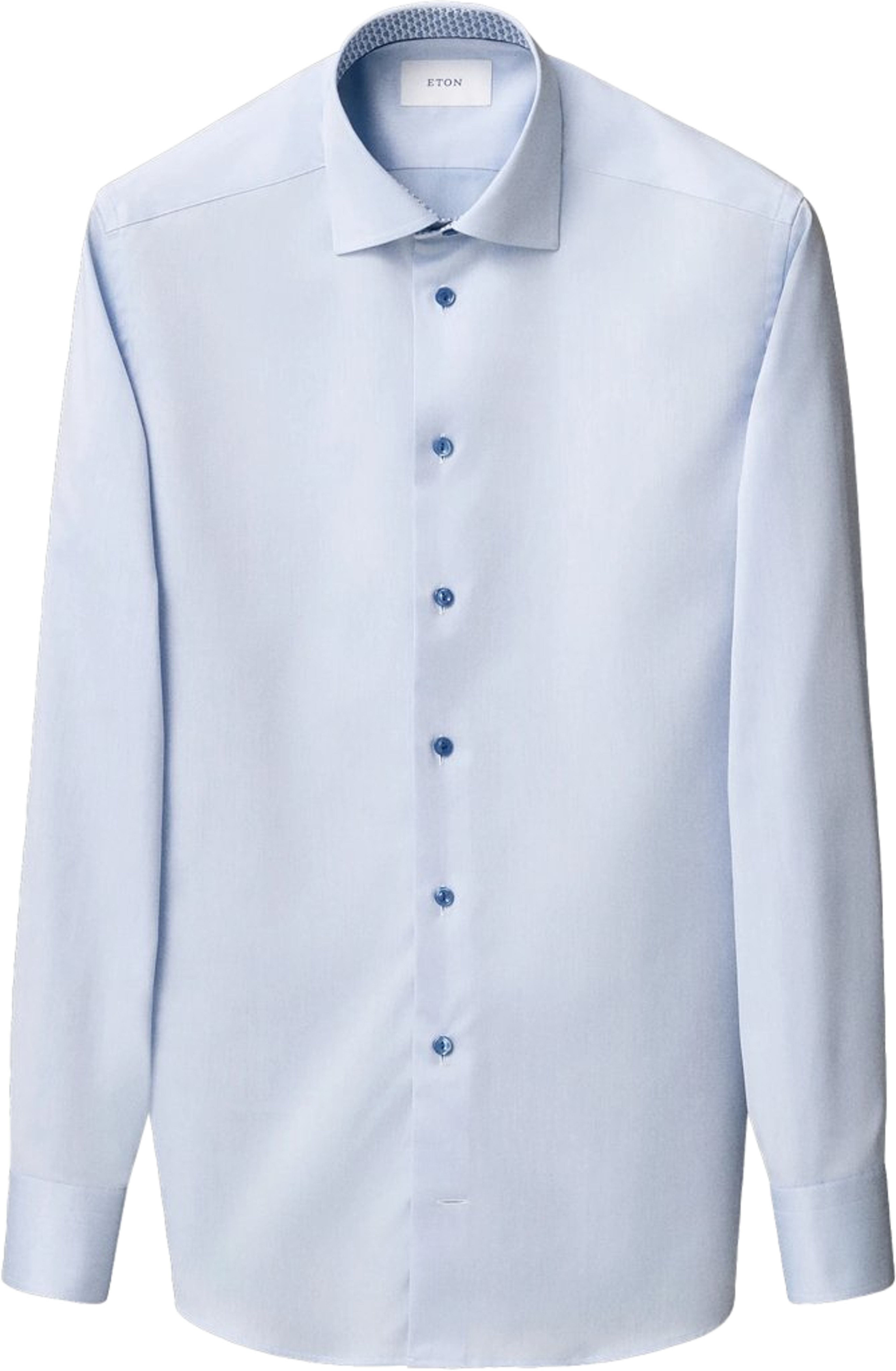 Signature Twill-skjorta Slim Fit, från Eton, i färgen light blue. Klicka för att öppna bilden i stort format