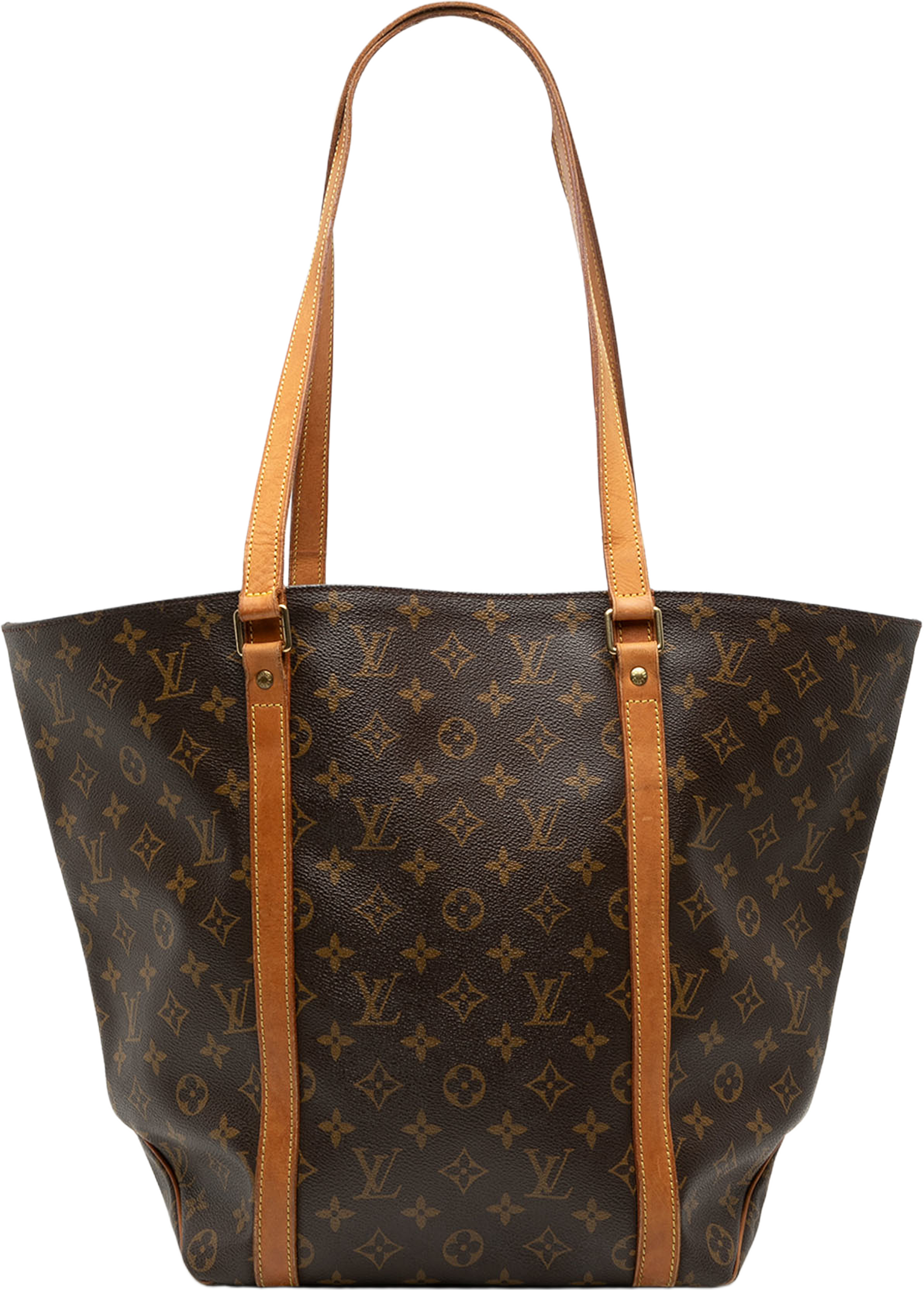 Louis Vuitton Monogram Sac Shopping, från Luxclusif, i färgen brown. Klicka för att öppna bilden i stort format