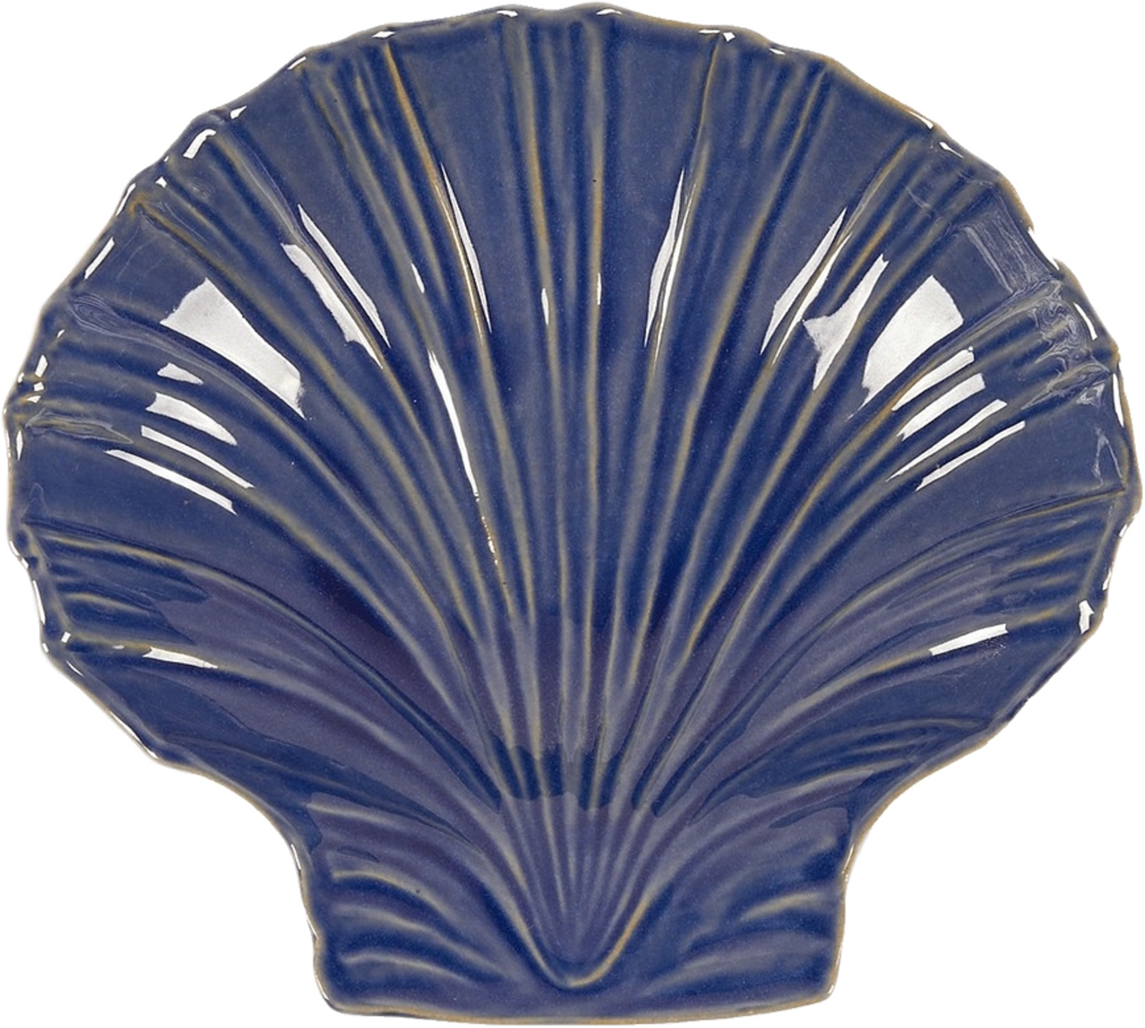 Shell Skål Mellan - 20x18 Cm, från Pick A Poppy, i färgen dark blue. Klicka för att öppna bilden i stort format