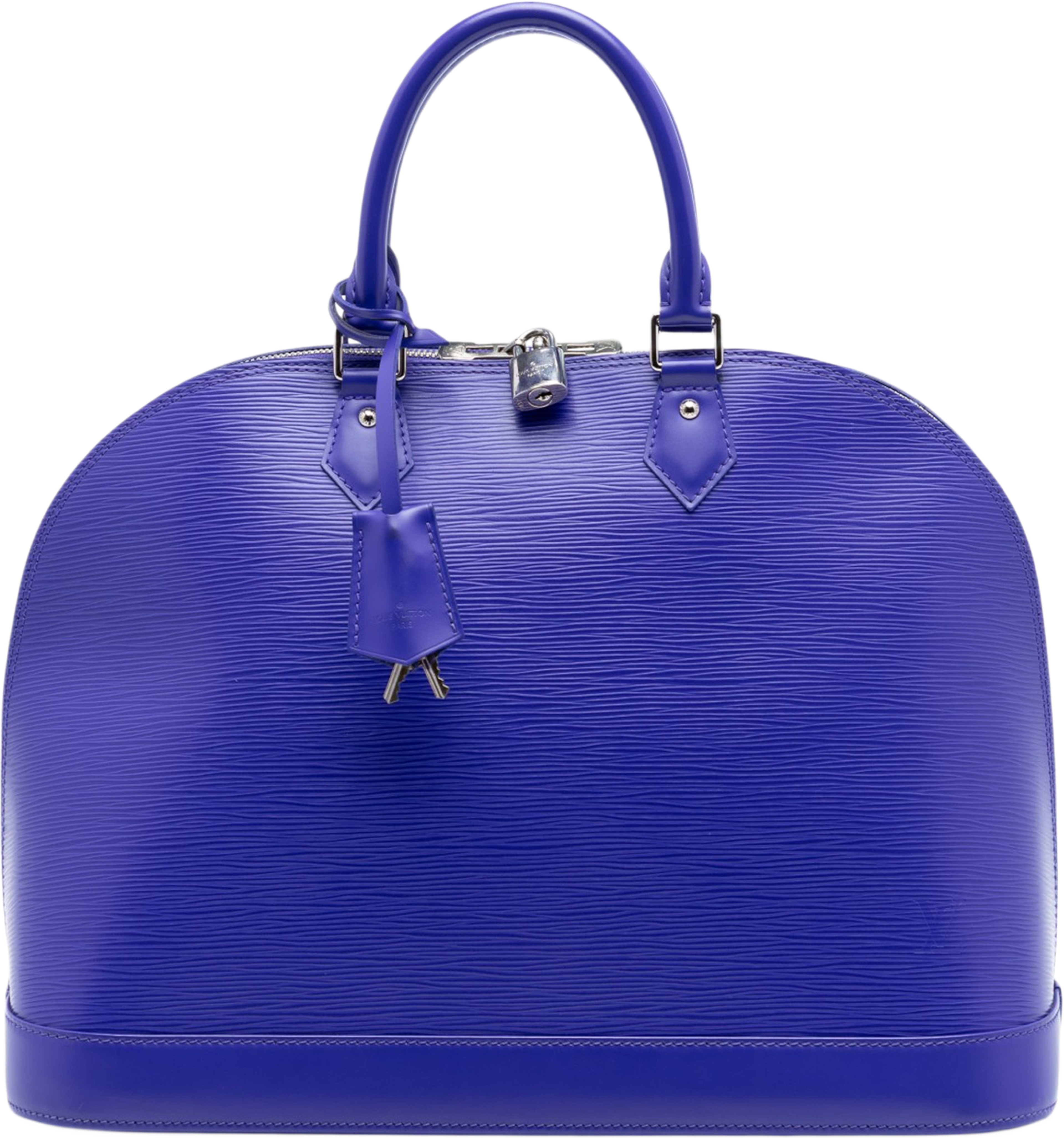Louis Vuitton Epi Alma Gm, från Luxclusif, i färgen purple. Klicka för att öppna bilden i stort format