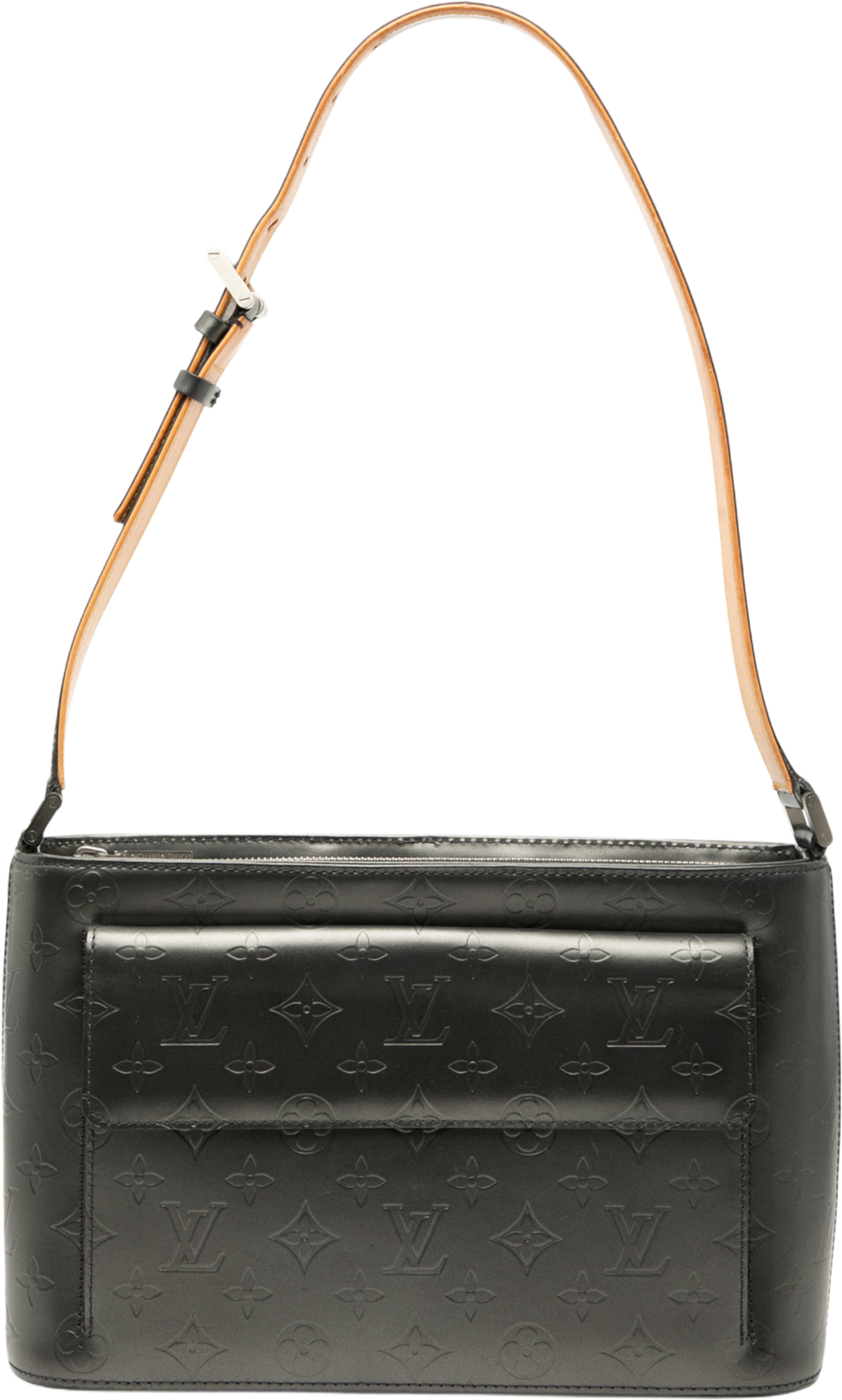 Louis Vuitton Monogram Mat Alston, från Luxclusif, i färgen dark gray. Klicka för att öppna bilden i stort format