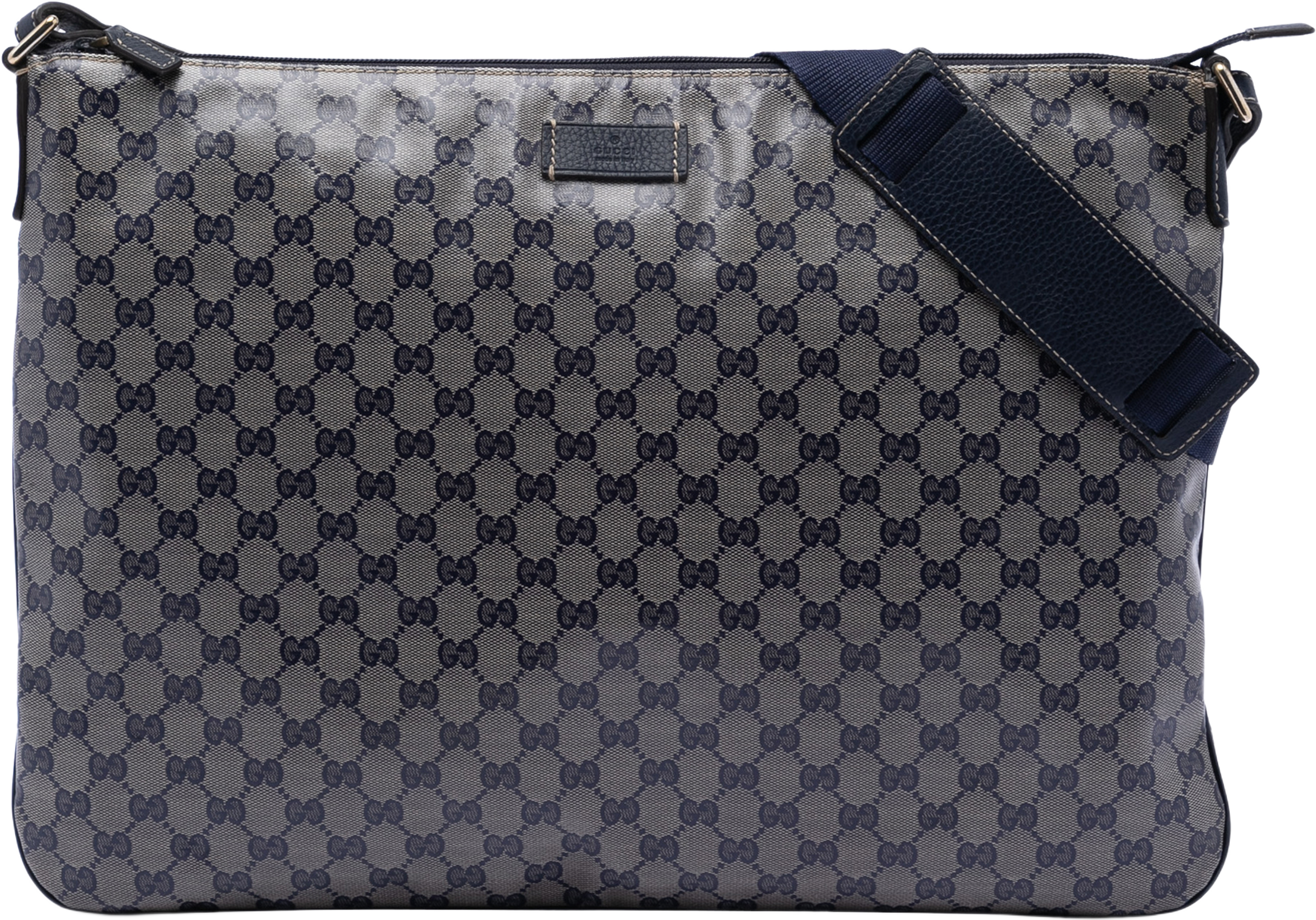 Gucci Gg Crystal Crossbody, från Luxclusif, i färgen brown. Klicka för att öppna bilden i stort format