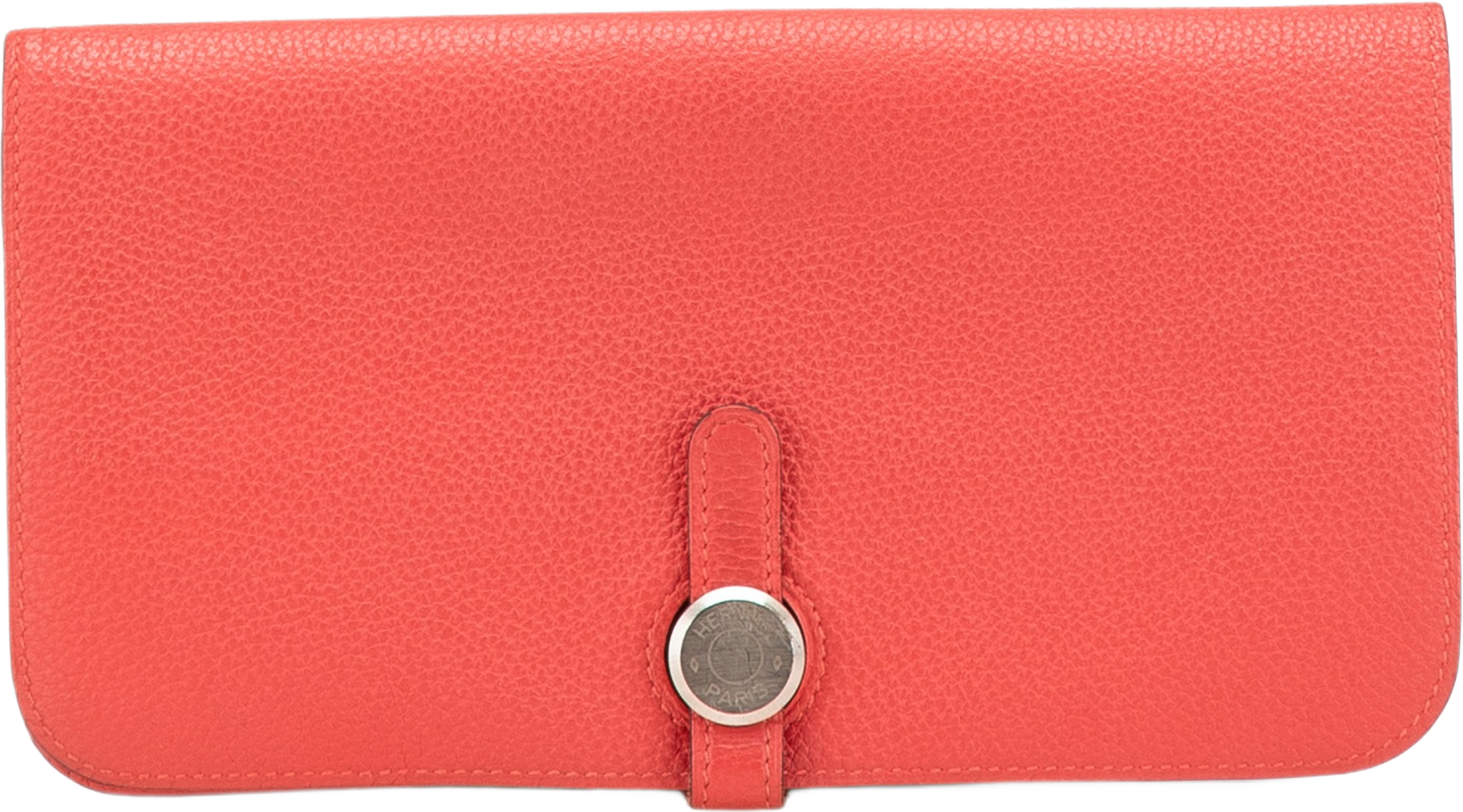 Hermès Clemence Dogon Long Wallet