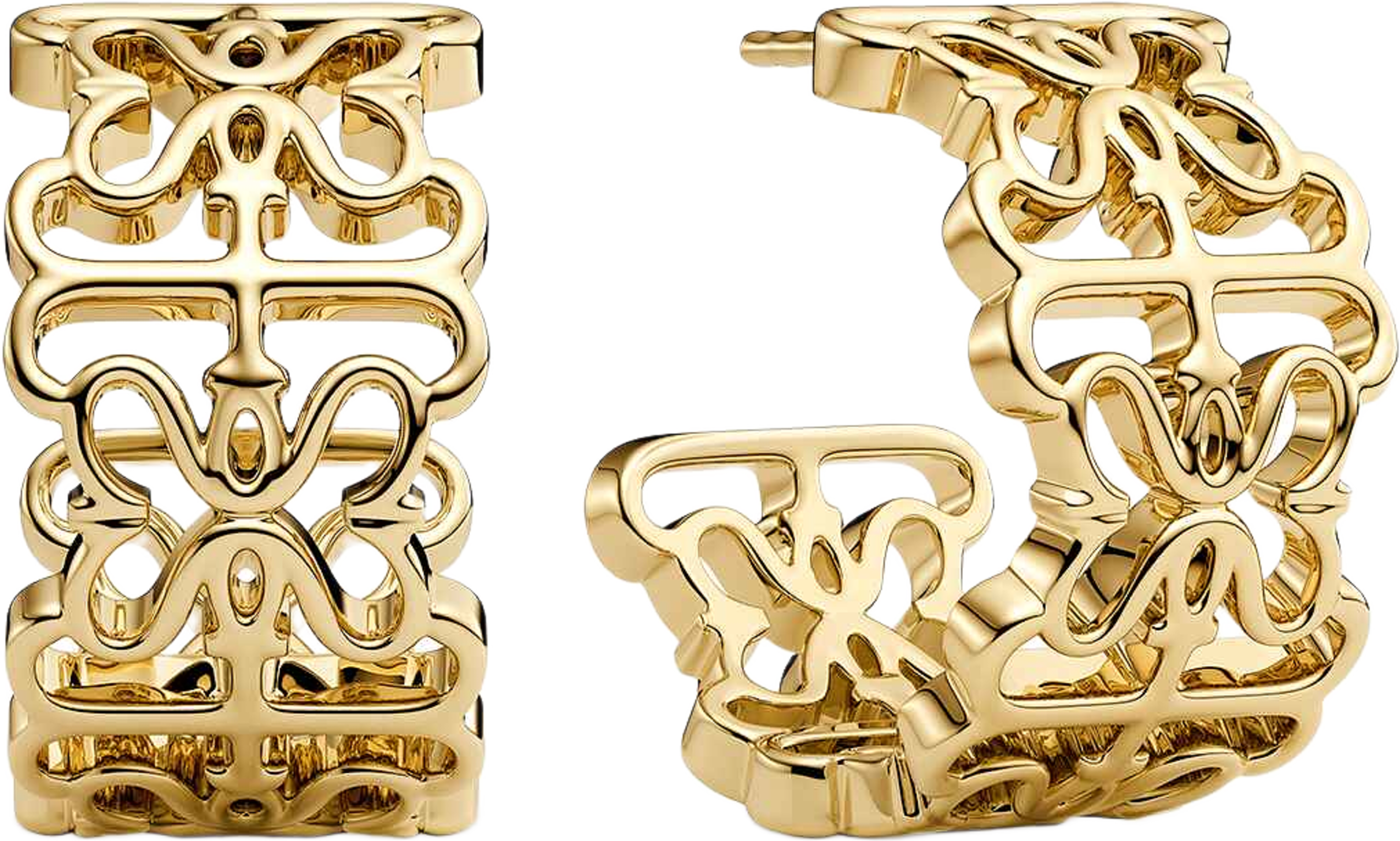 Icona Earrings, från Sif Jakobs Jewellery, i färgen gold. Klicka för att öppna bilden i stort format
