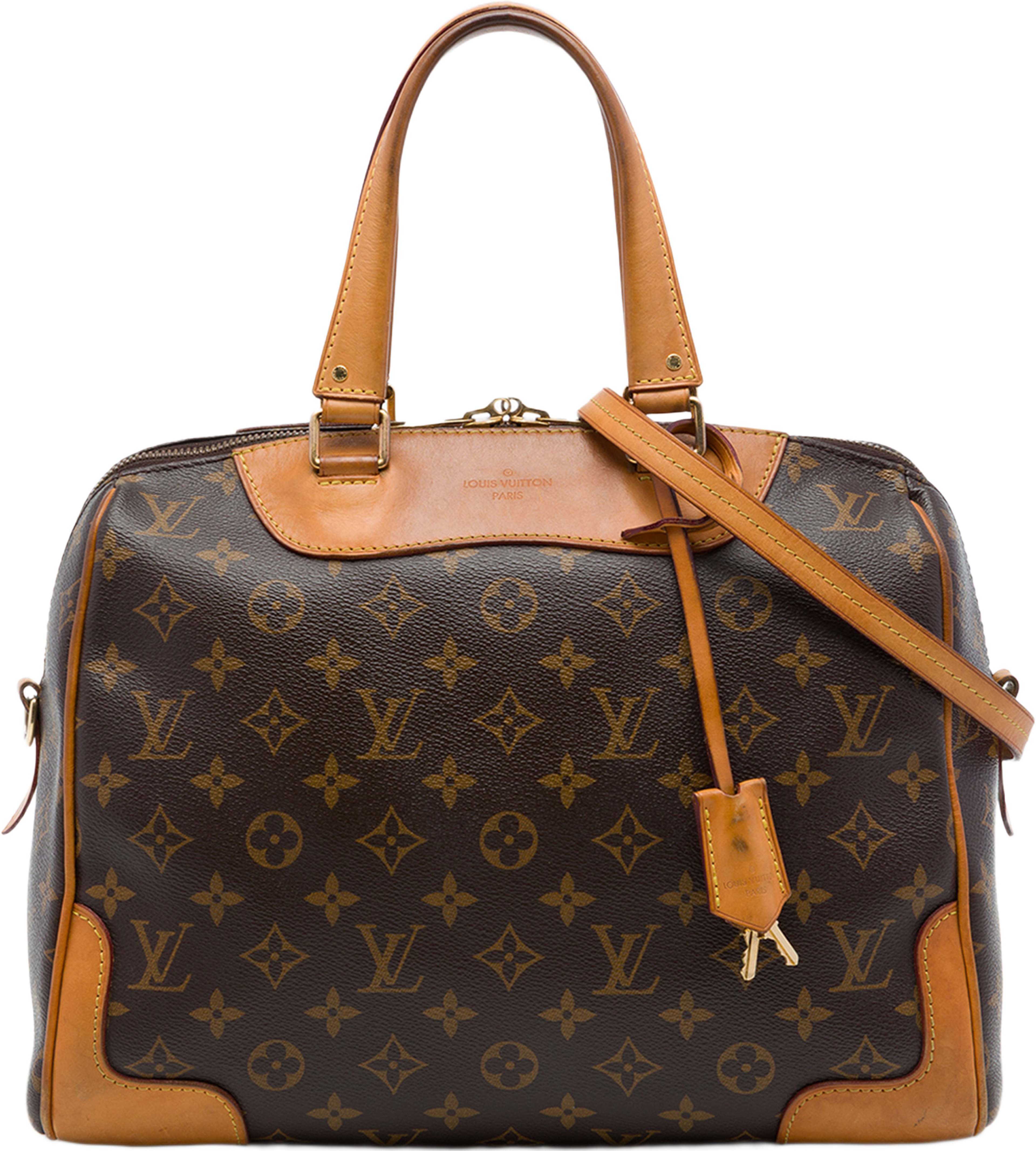 Louis Vuitton Monogram Retiro Pm, från Luxclusif, i färgen brun. Klicka för att öppna bilden i stort format