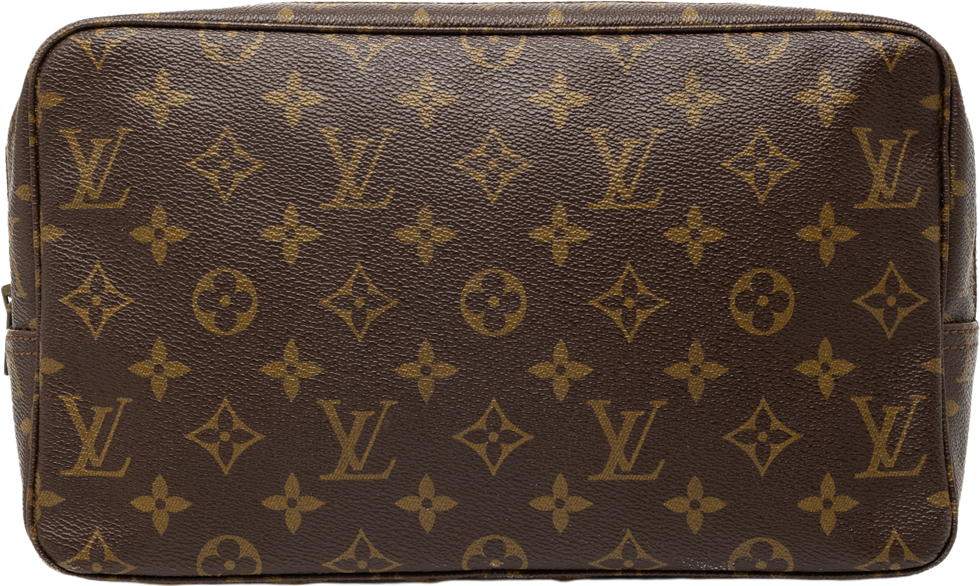 Louis Vuitton Monogram Trousse Toilette 28, från Luxclusif, i färgen brown. Klicka för att öppna bilden i stort format