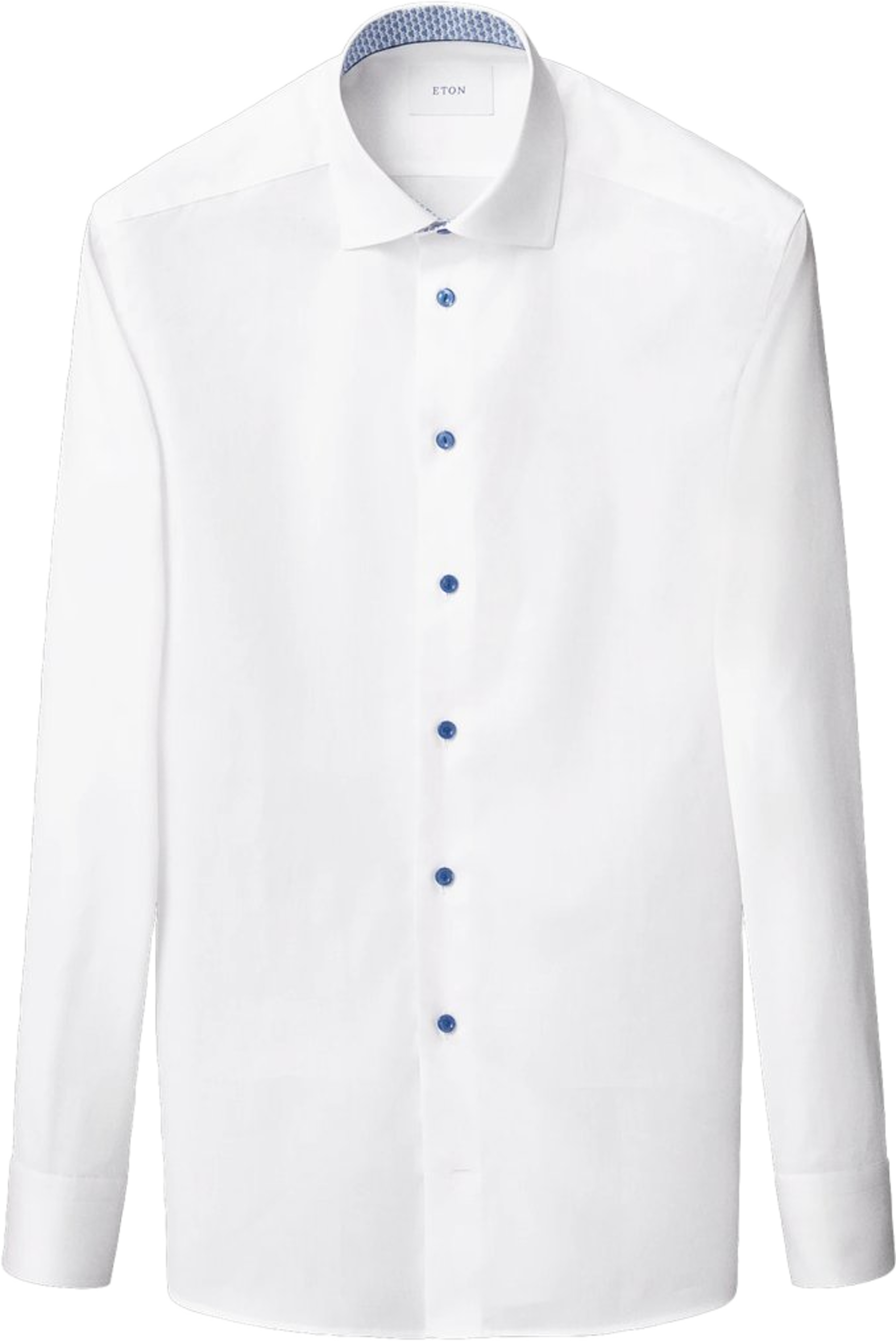 Signature Twill-skjorta Slim Fit, från Eton, i färgen white. Klicka för att öppna bilden i stort format