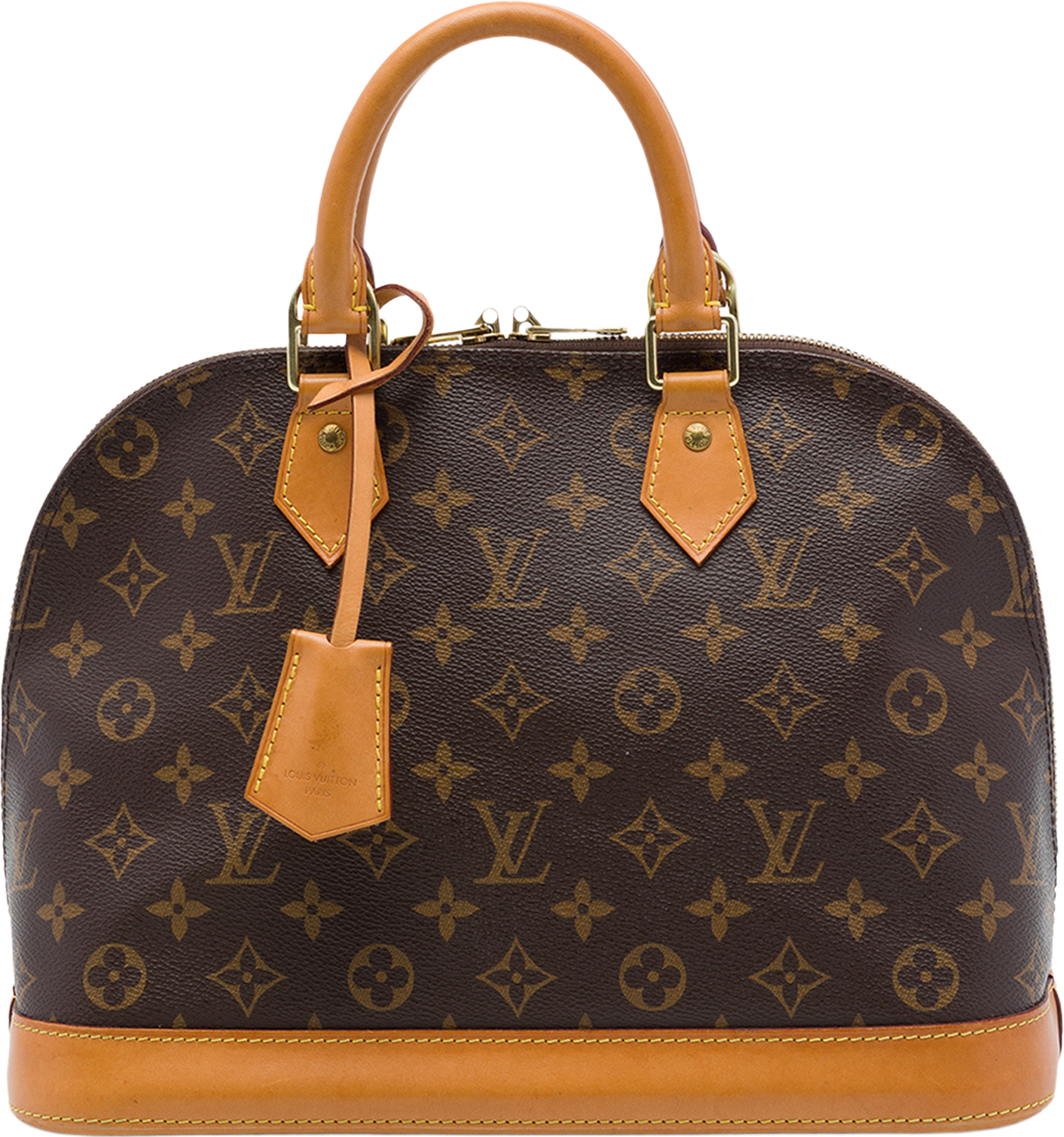 Louis Vuitton Monogram Alma Pm, från Luxclusif, i färgen brun. Klicka för att öppna bilden i stort format