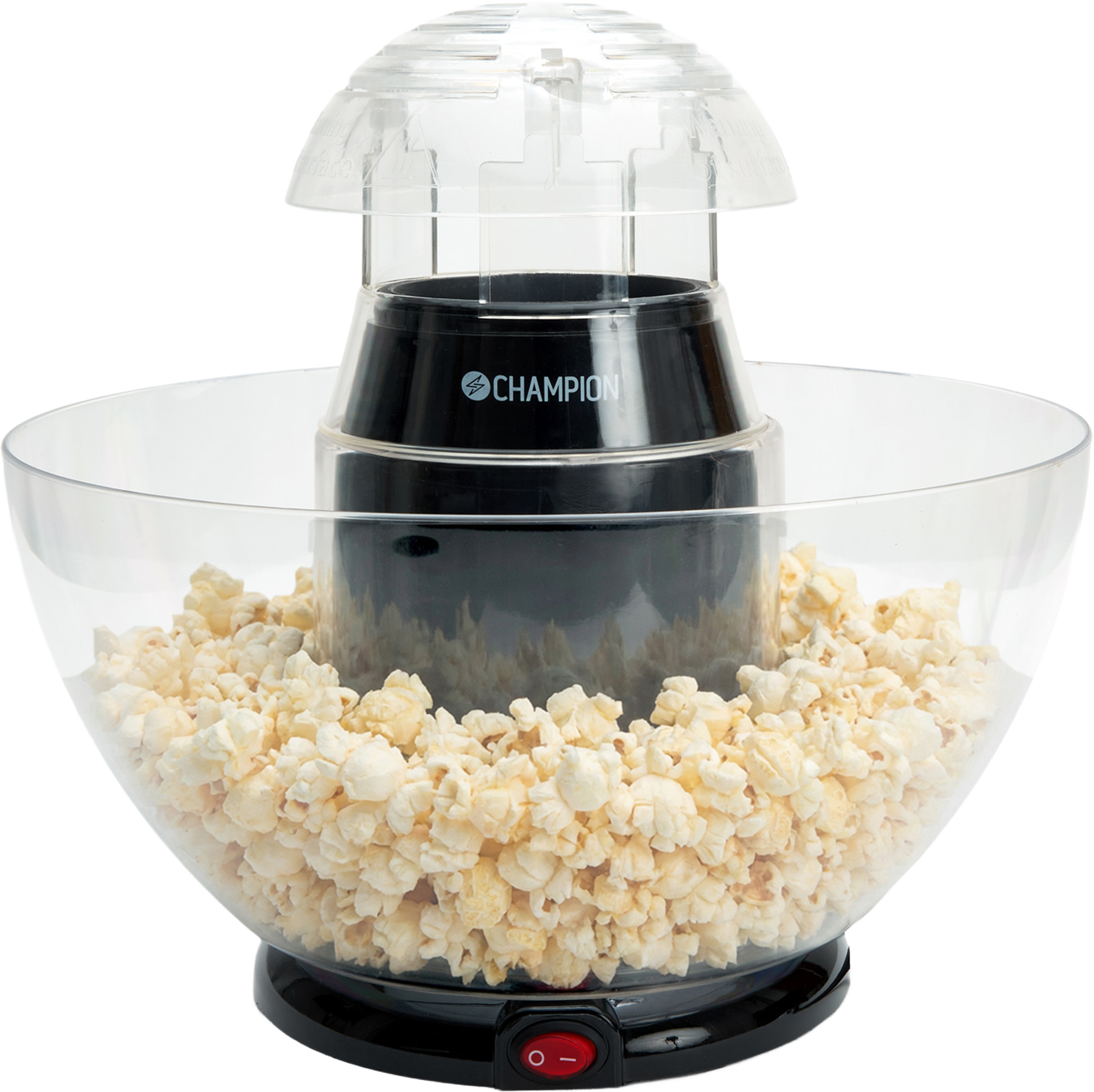 Popcornmaskin Pop-in-bowl Pcm300 Svart Metallic, från Champion Nordic, i färgen svart. Klicka för att öppna bilden i stort format