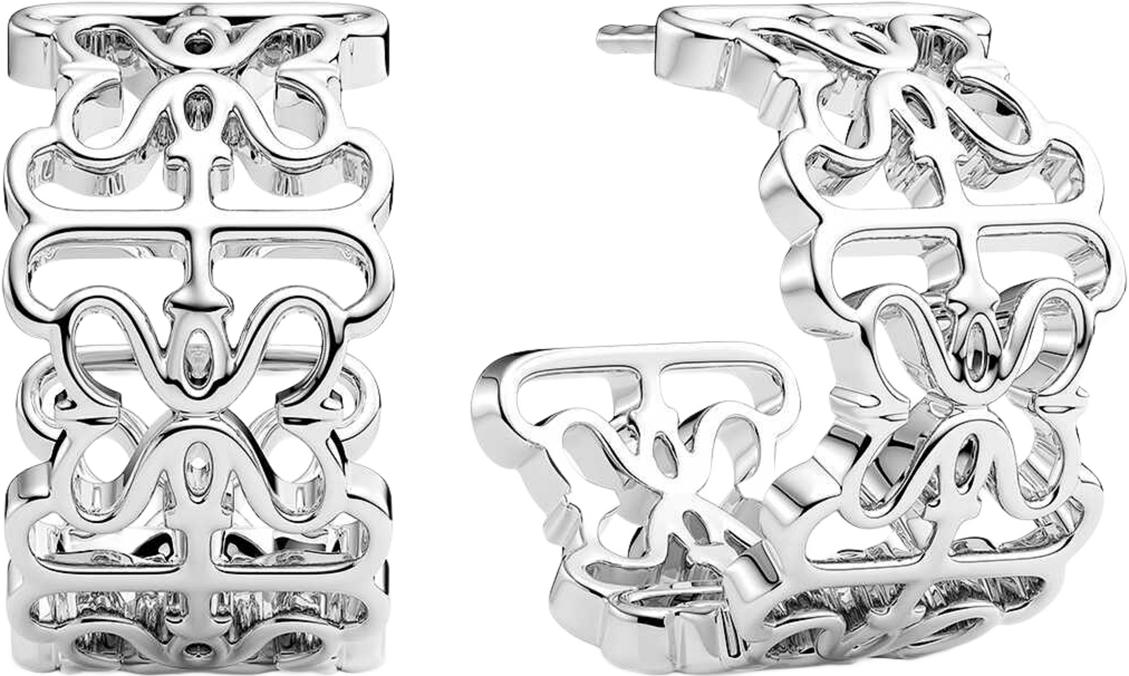 Icona Earrings, från Sif Jakobs Jewellery, i färgen silver. Klicka för att öppna bilden i stort format