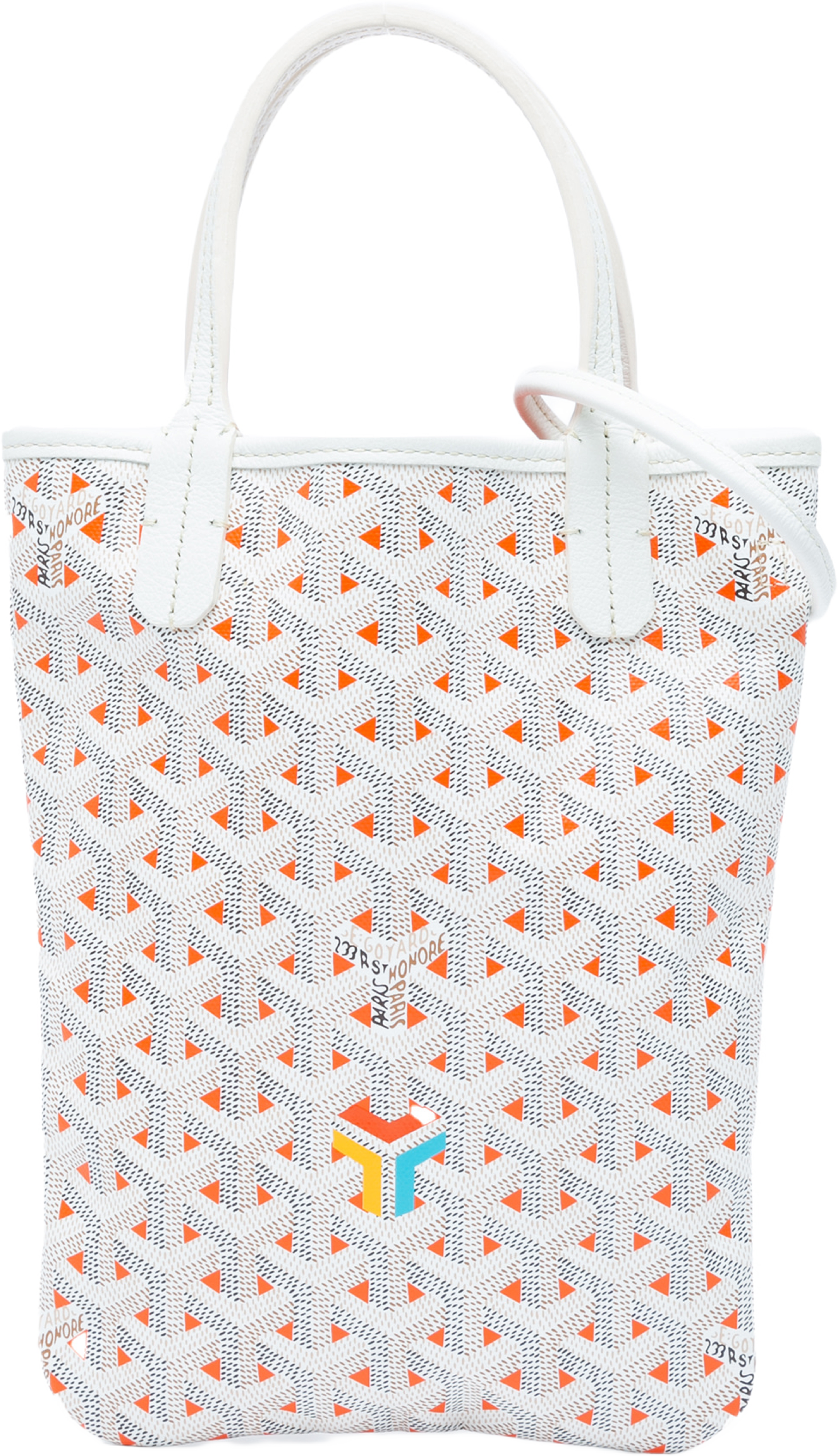 Goyard Goyardine Poitiers Claire Voie, från Luxclusif, i färgen white. Klicka för att öppna bilden i stort format
