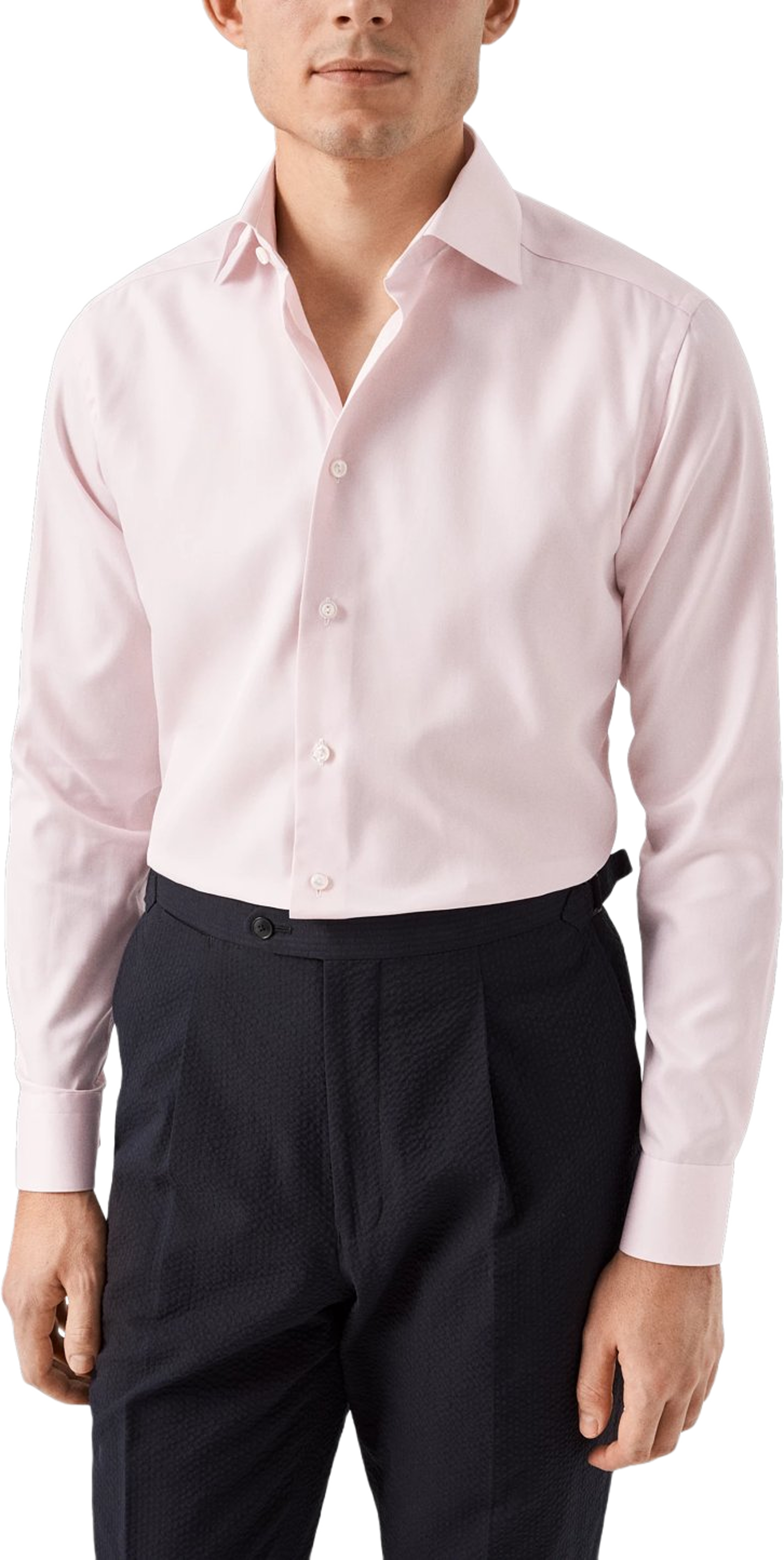 Slim Fit Skjorta I Twill