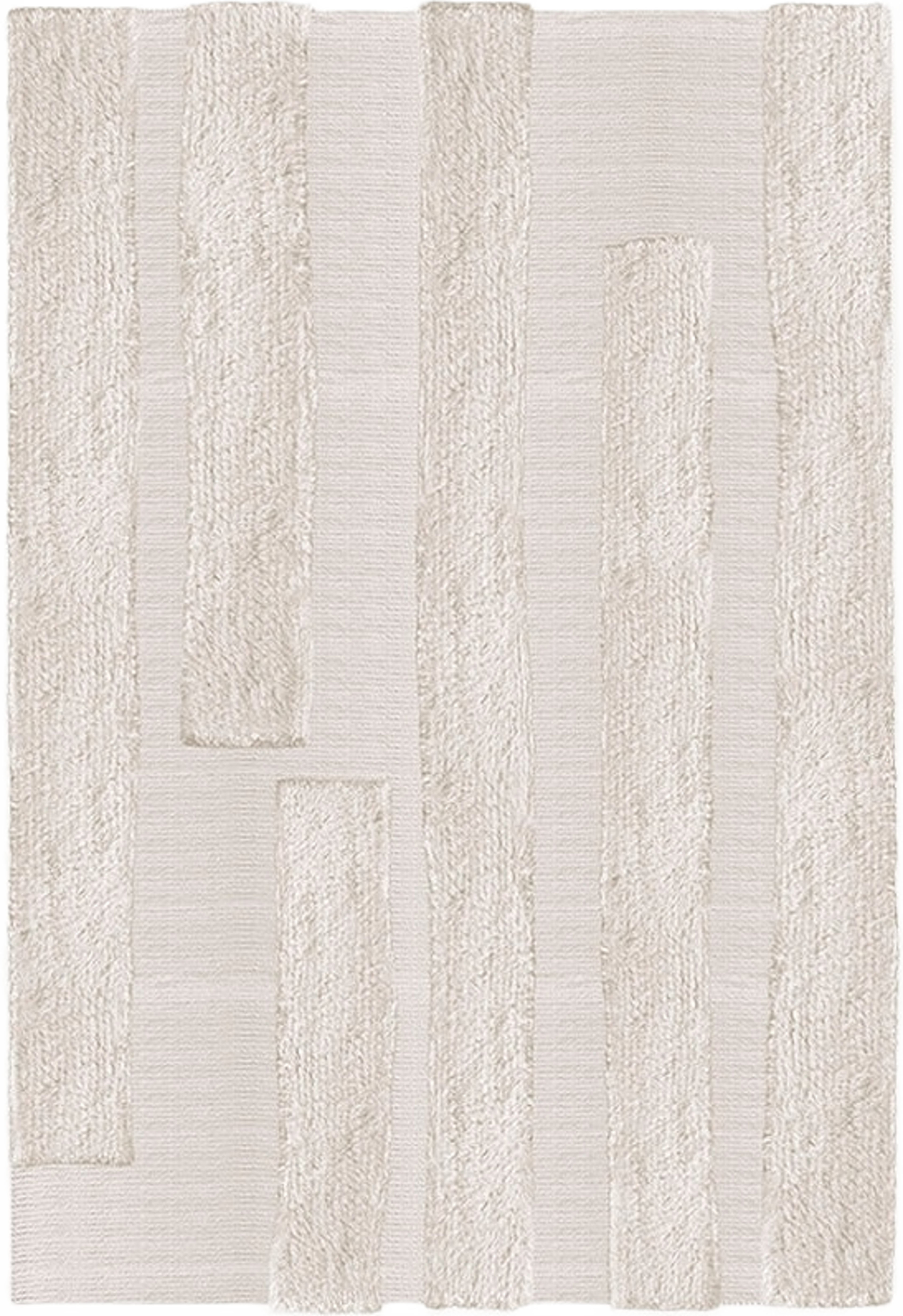 Punja Bricks Ullmatta Bone White