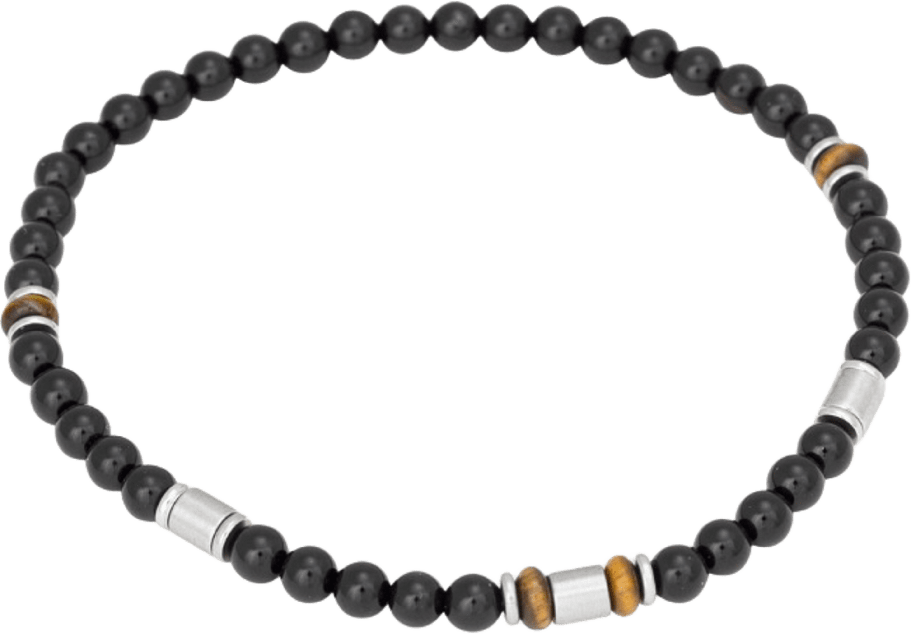 Benton Beadsarmband, från by BILLGREN, i färgen black/stainless steel. Klicka för att öppna bilden i stort format