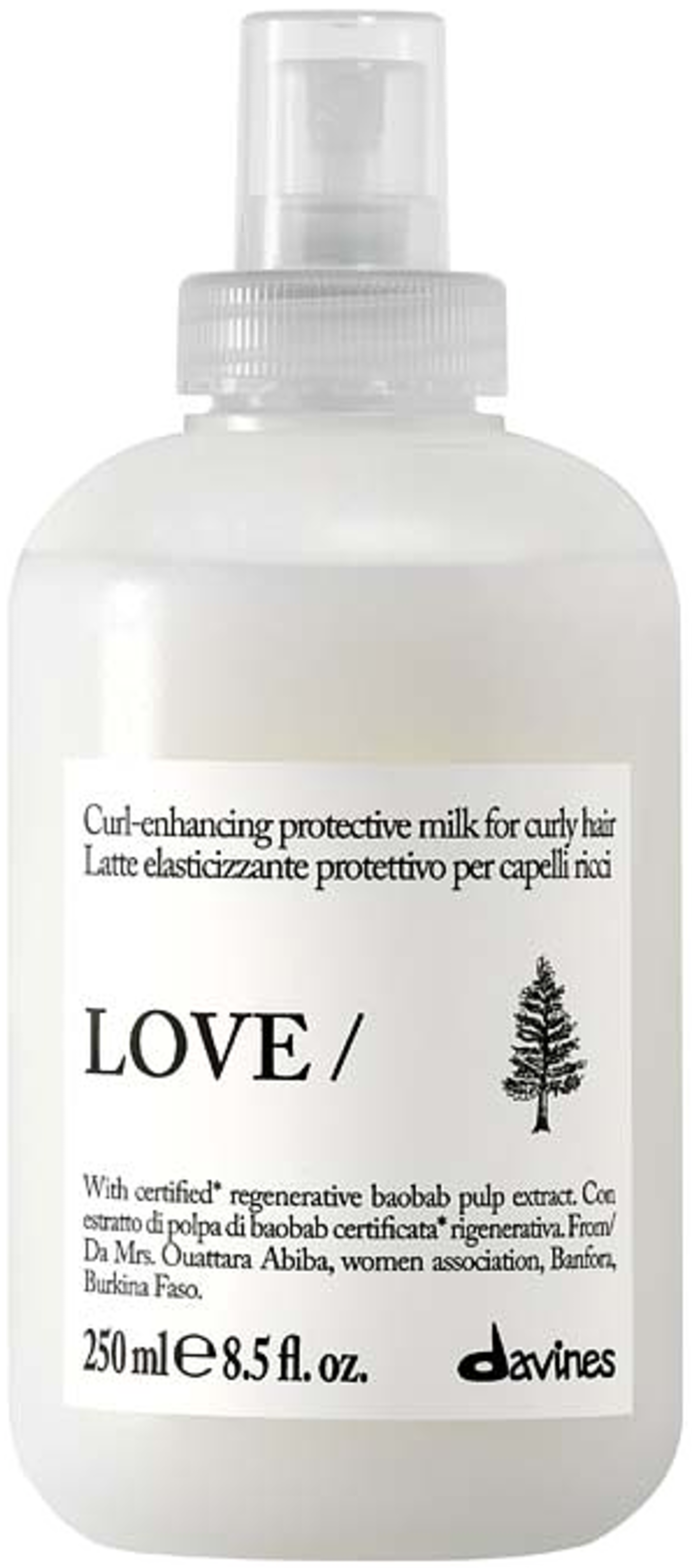 Essential LOVE CURL / enhancing milk, från DAVINES. Klicka för att öppna bilden i stort format