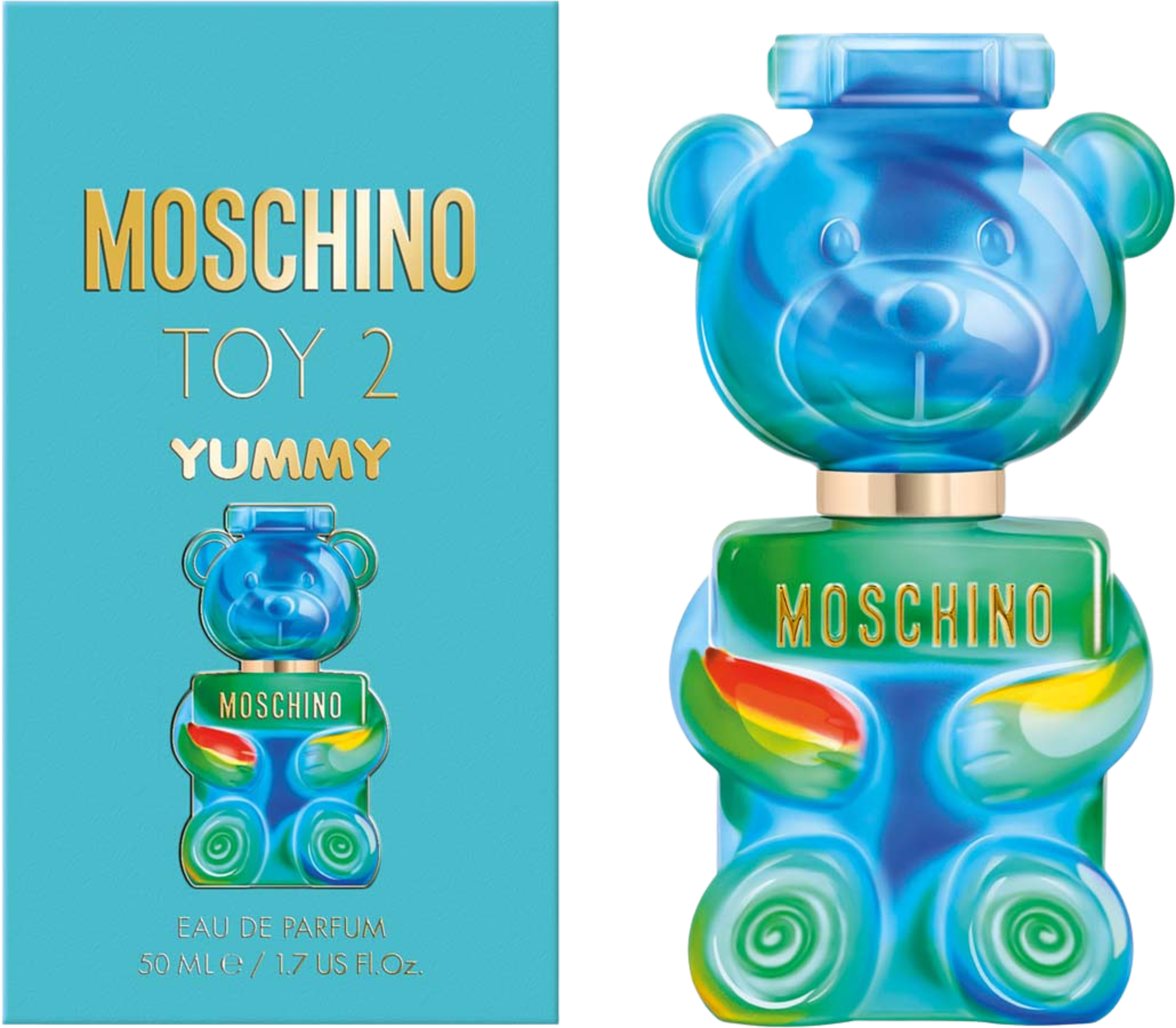 Yummy EdP, från Moschino. Klicka för att öppna bilden i stort format
