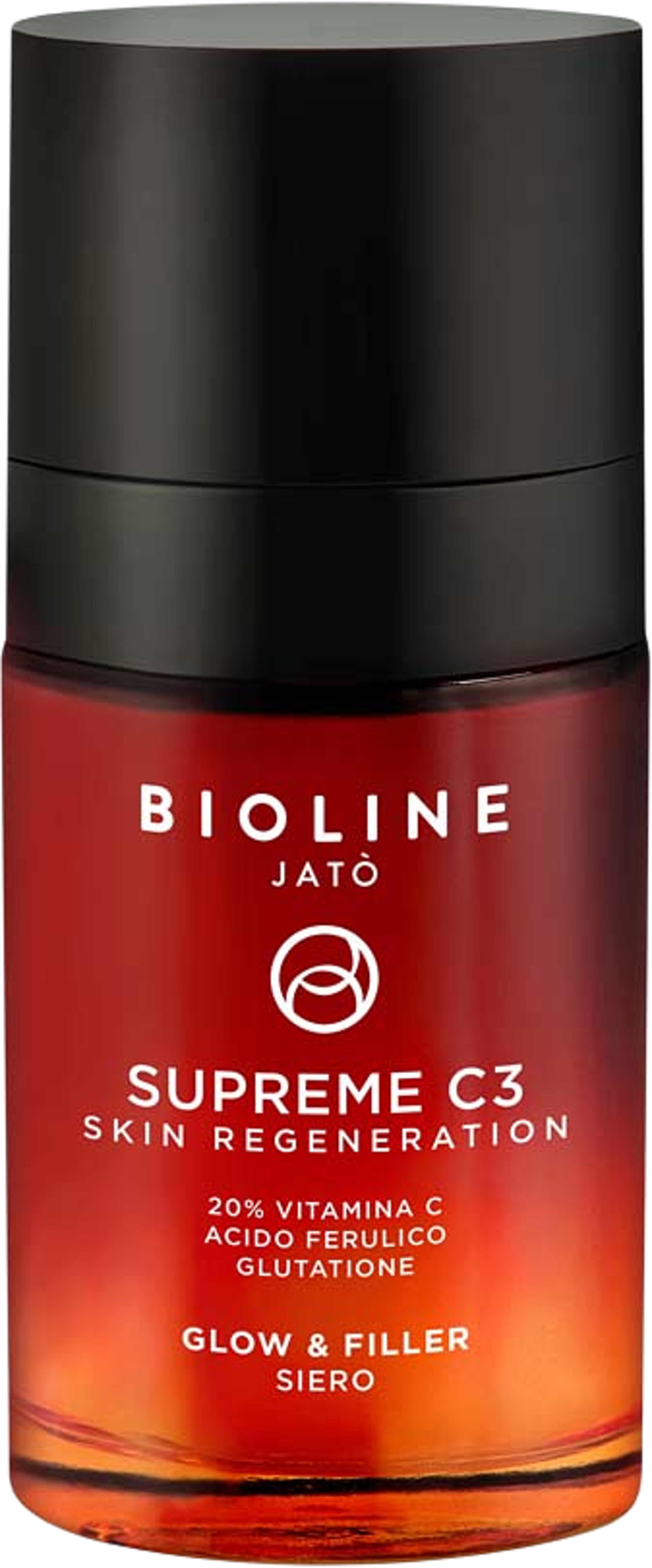 SUPREME C3 GLOW & FILLER SERUM, från Bioline Jatò. Klicka för att öppna bilden i stort format