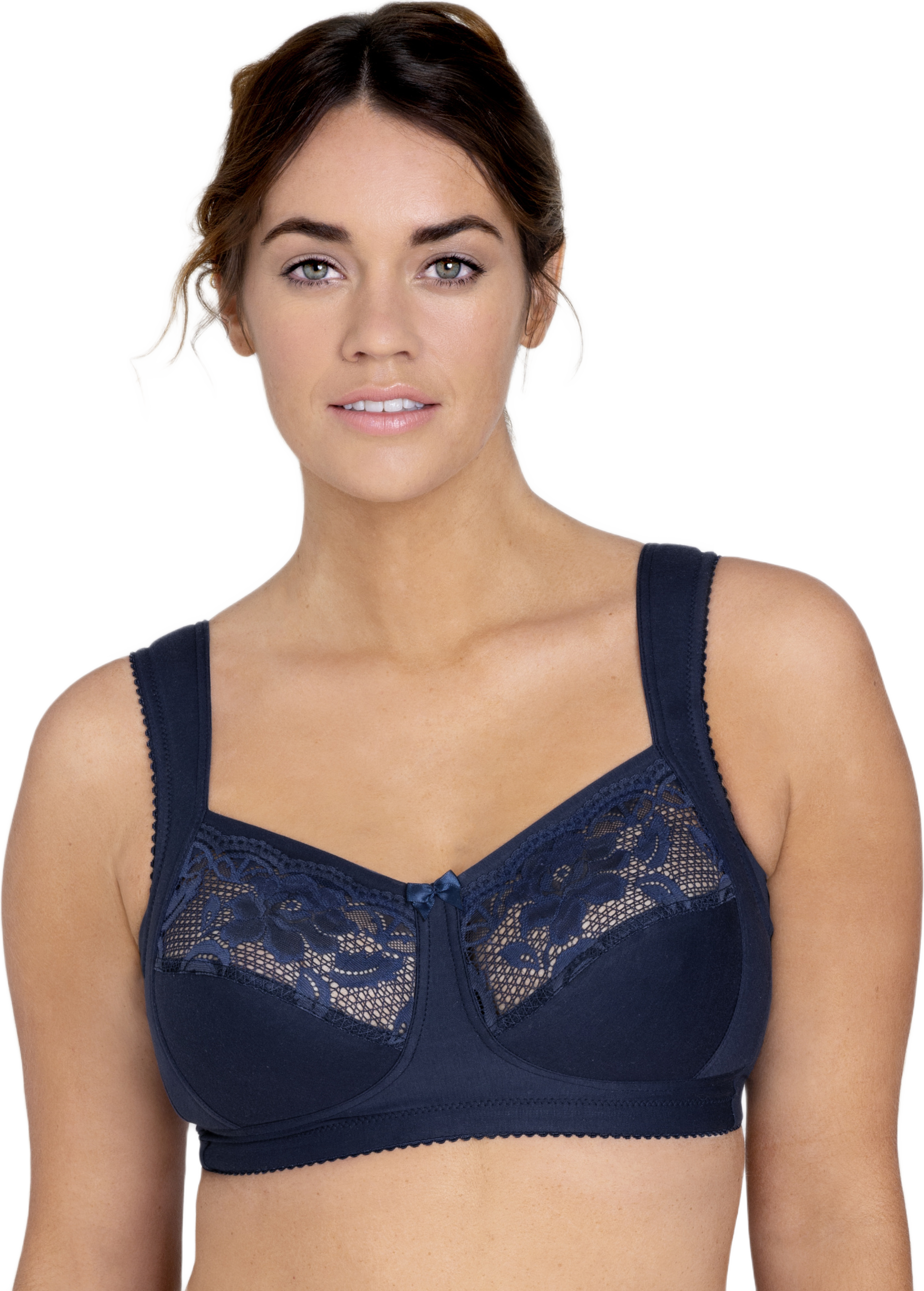 Lovely Lace Support Bomulls-bh Utan Bygel