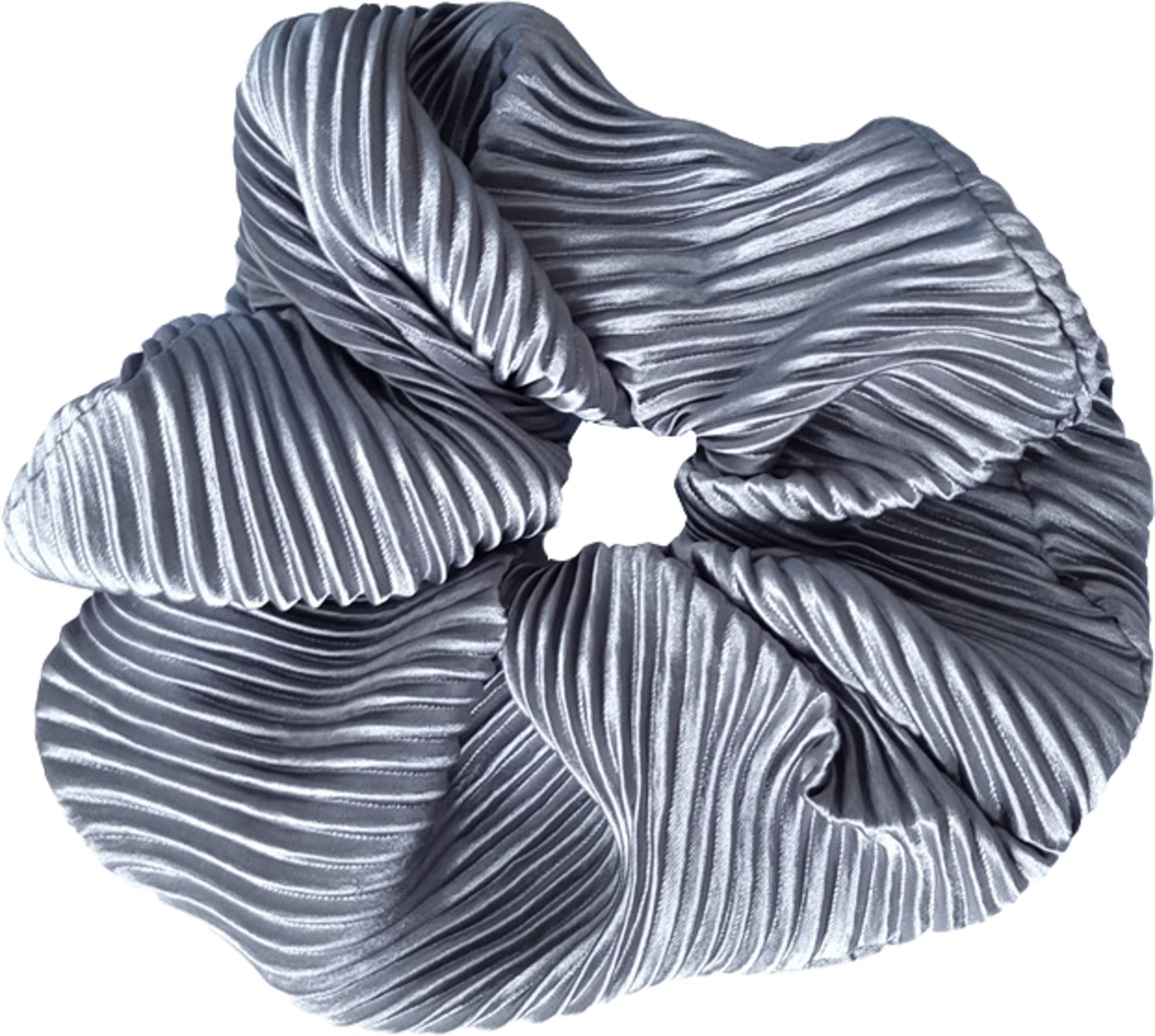 Stor Plisserad Scrunchie Xl