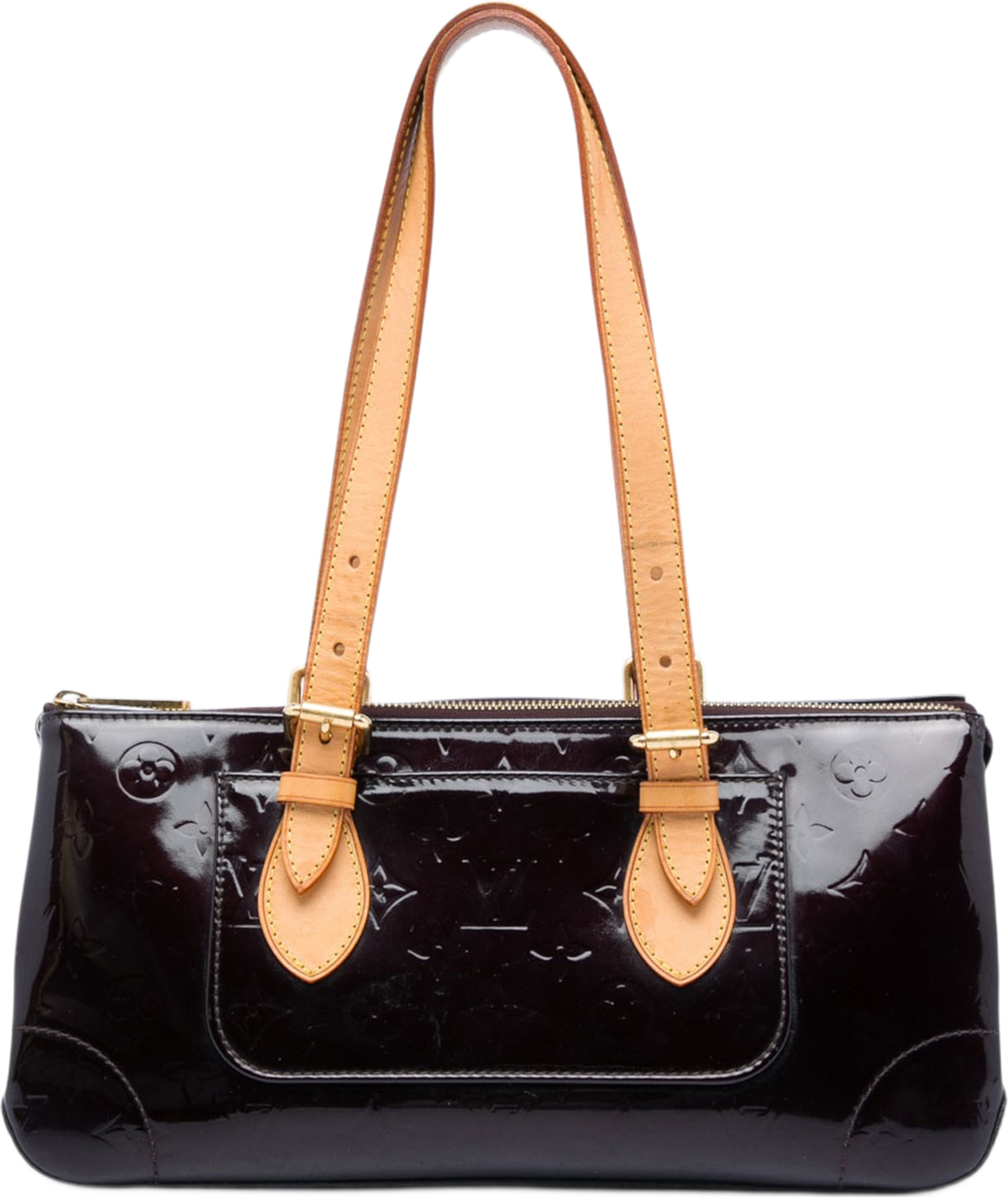 Louis Vuitton Monogram Vernis Rosewood Avenue, från Luxclusif, i färgen purpur. Klicka för att öppna bilden i stort format