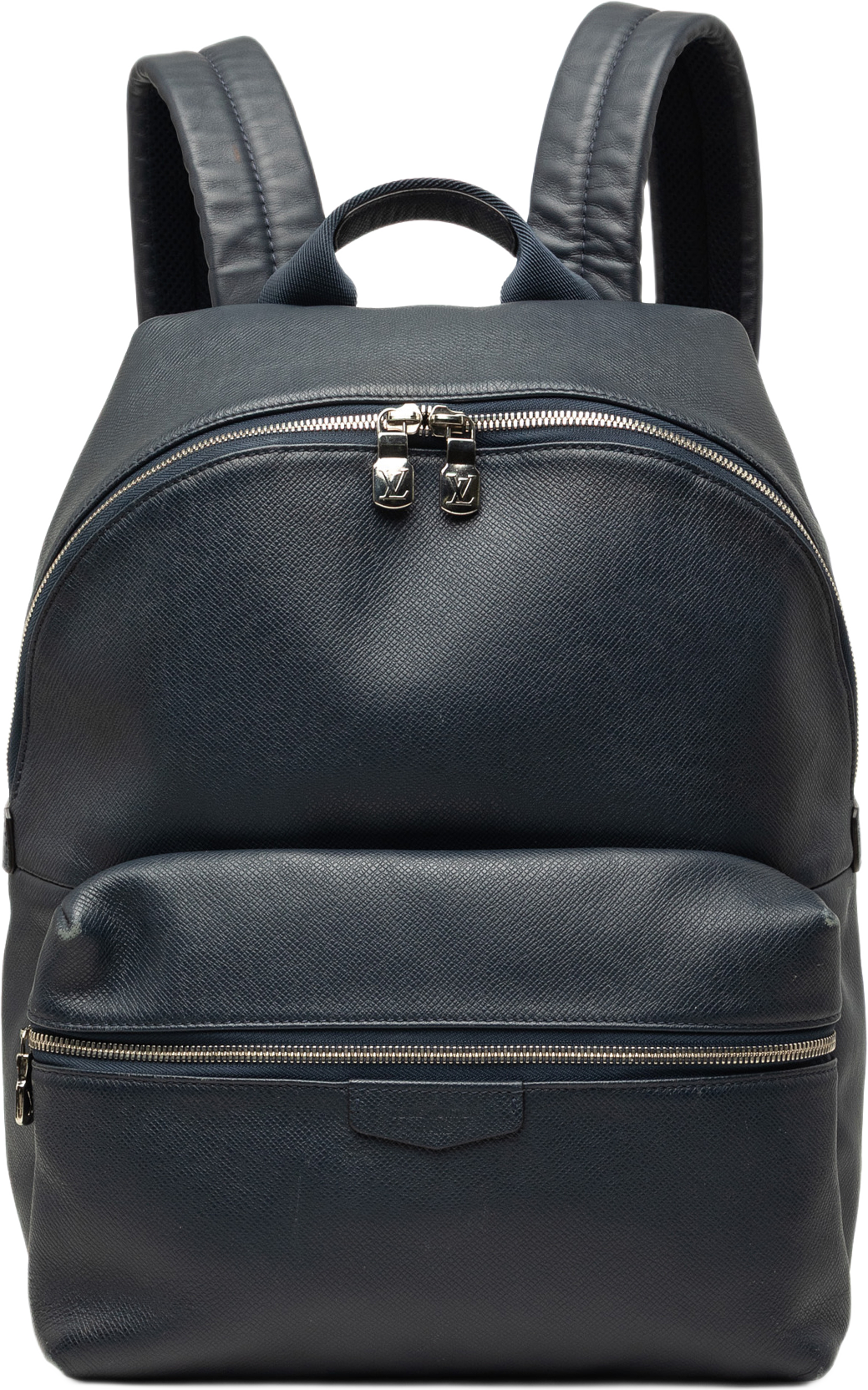 Louis Vuitton Taiga Discovery Backpack Pm, från Luxclusif, i färgen blå. Klicka för att öppna bilden i stort format