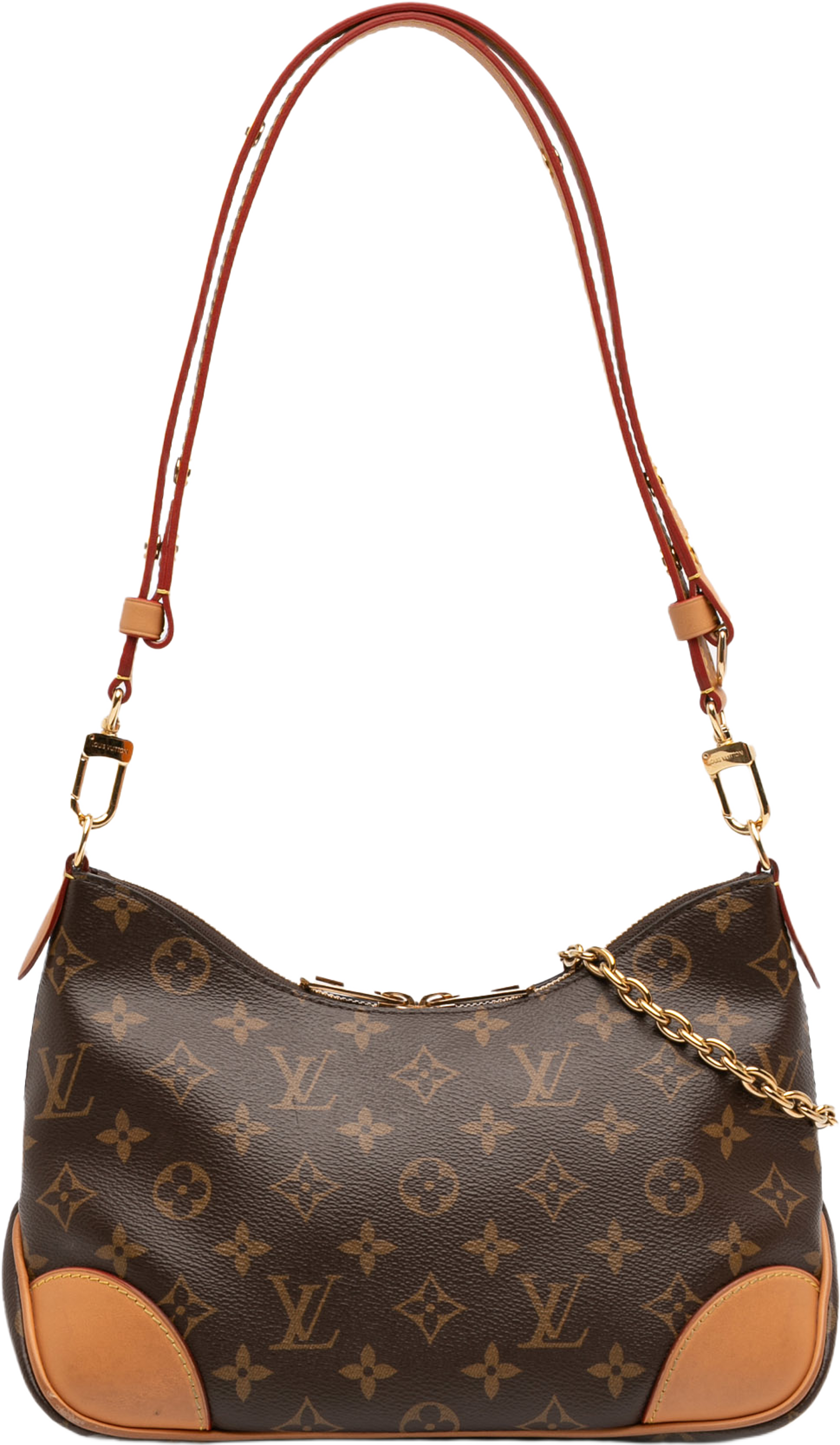 Louis Vuitton Monogram Boulogne, från Luxclusif, i färgen brown. Klicka för att öppna bilden i stort format
