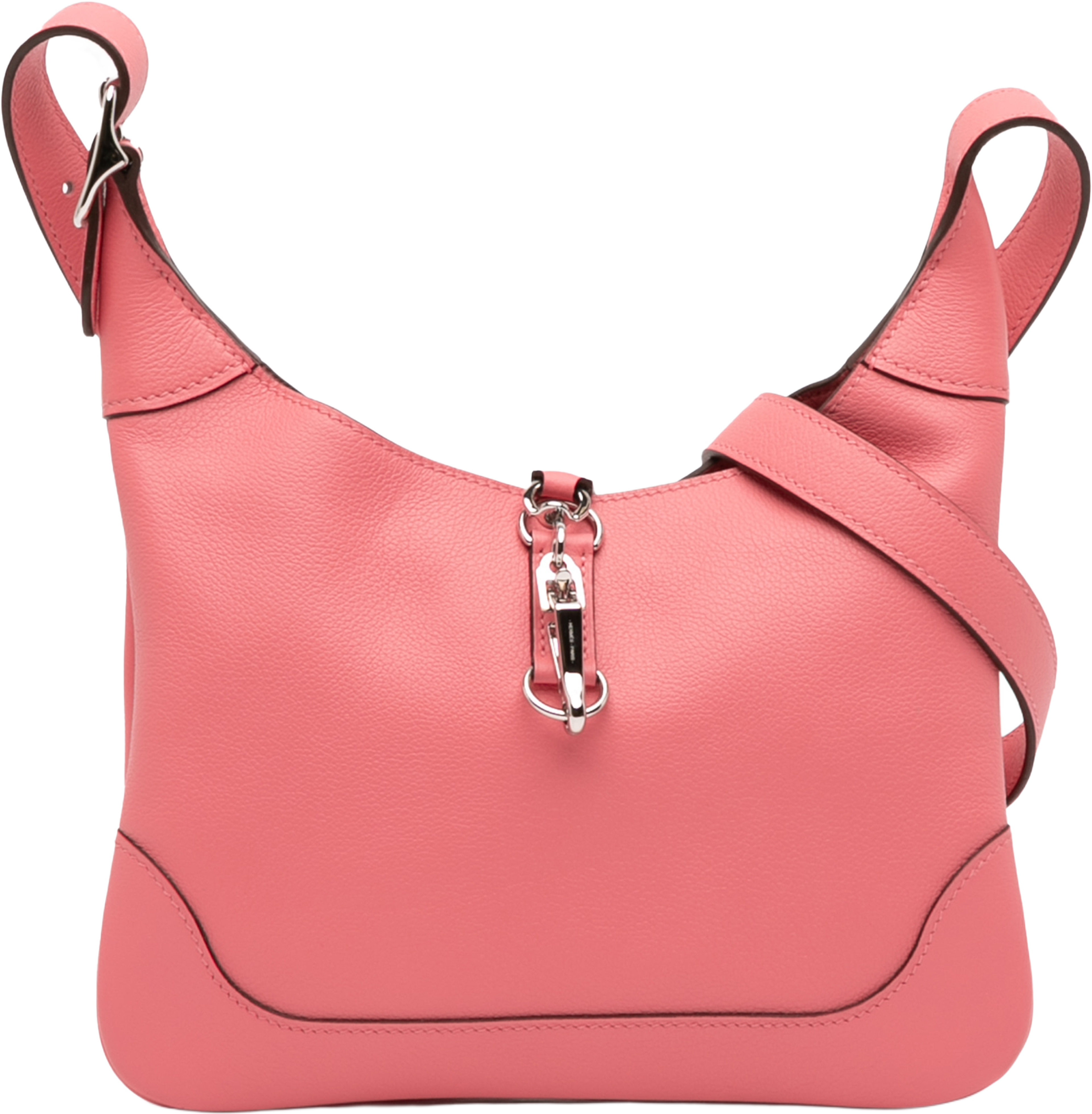 Hermès Evercolor Trim Duo 24, från Luxclusif, i färgen salmon. Klicka för att öppna bilden i stort format