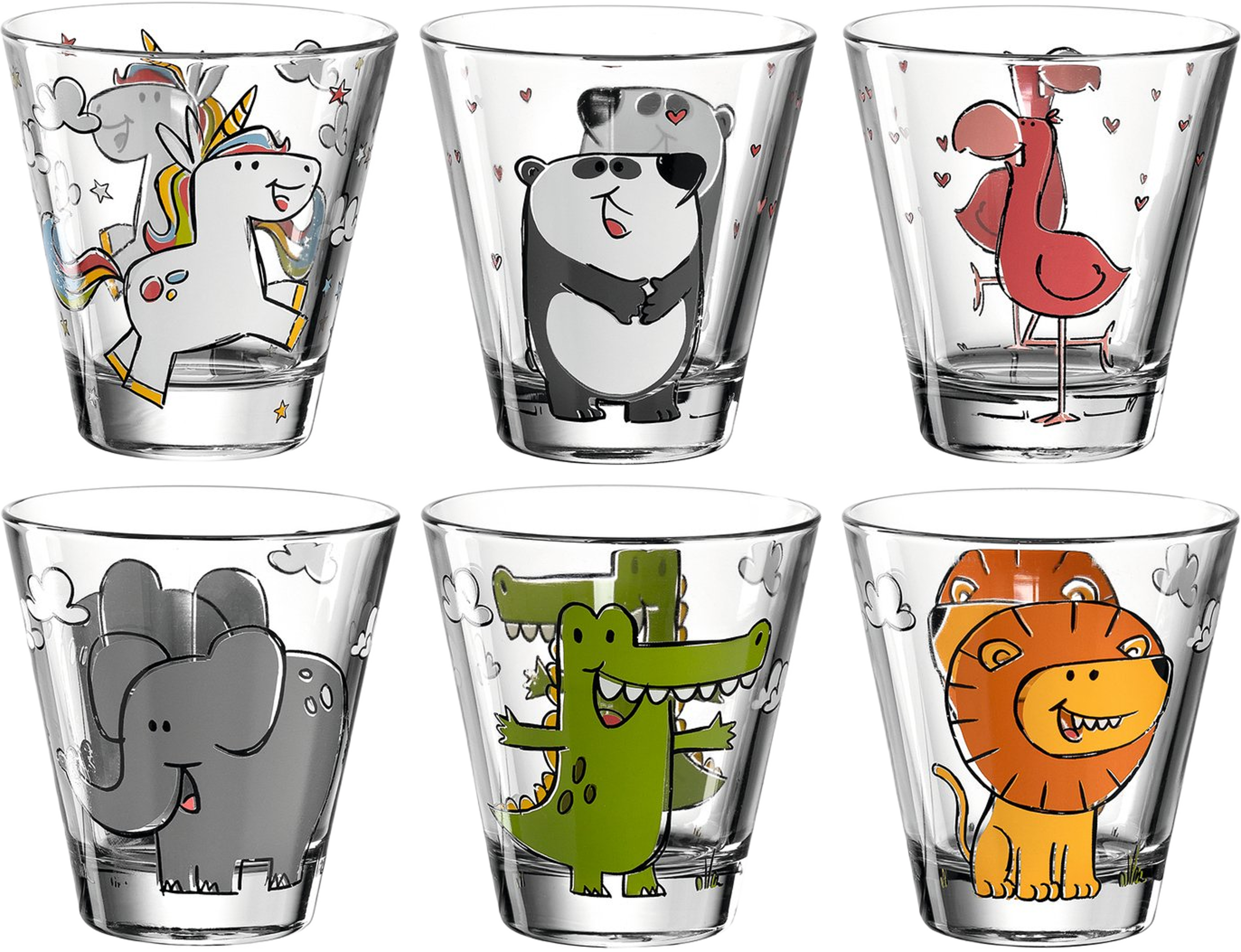 6 Tumblers ass. Bambini